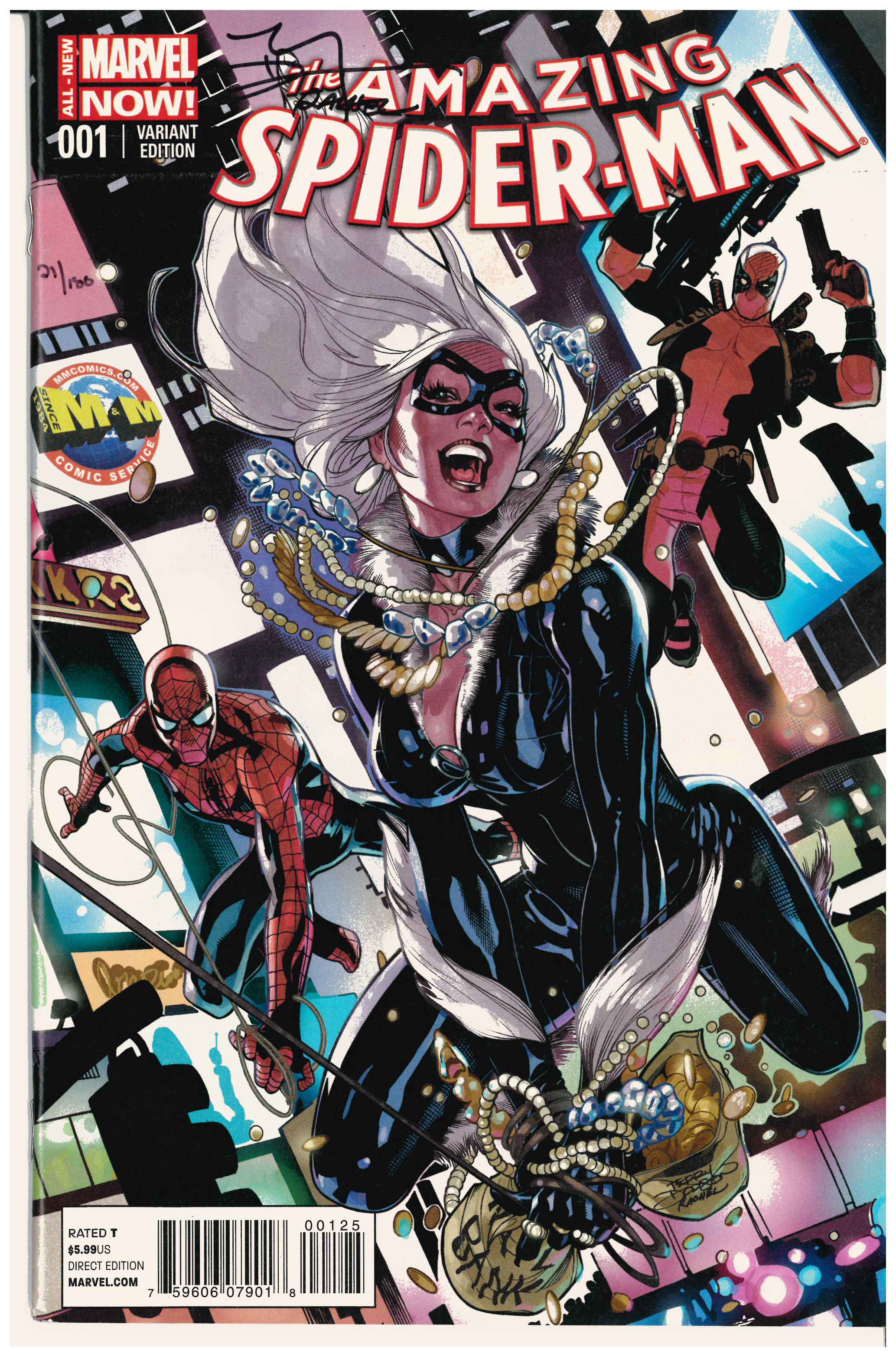 Amazing Spider-Man #1 | Unterschrieben von Terry Dodson & Rachel Dodson