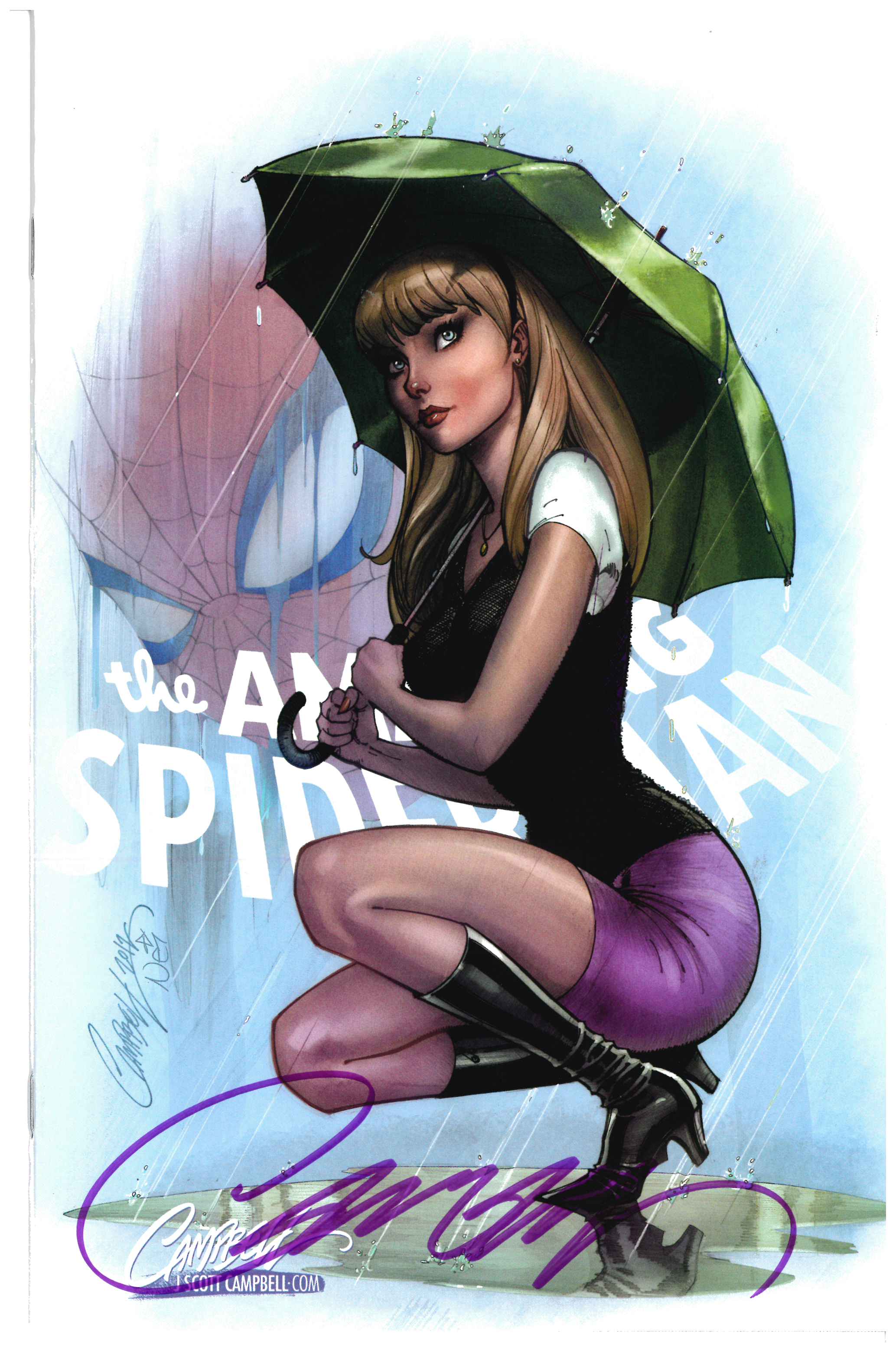 Amazing Spider-Man #14 | Signed by J. Scott Campbell