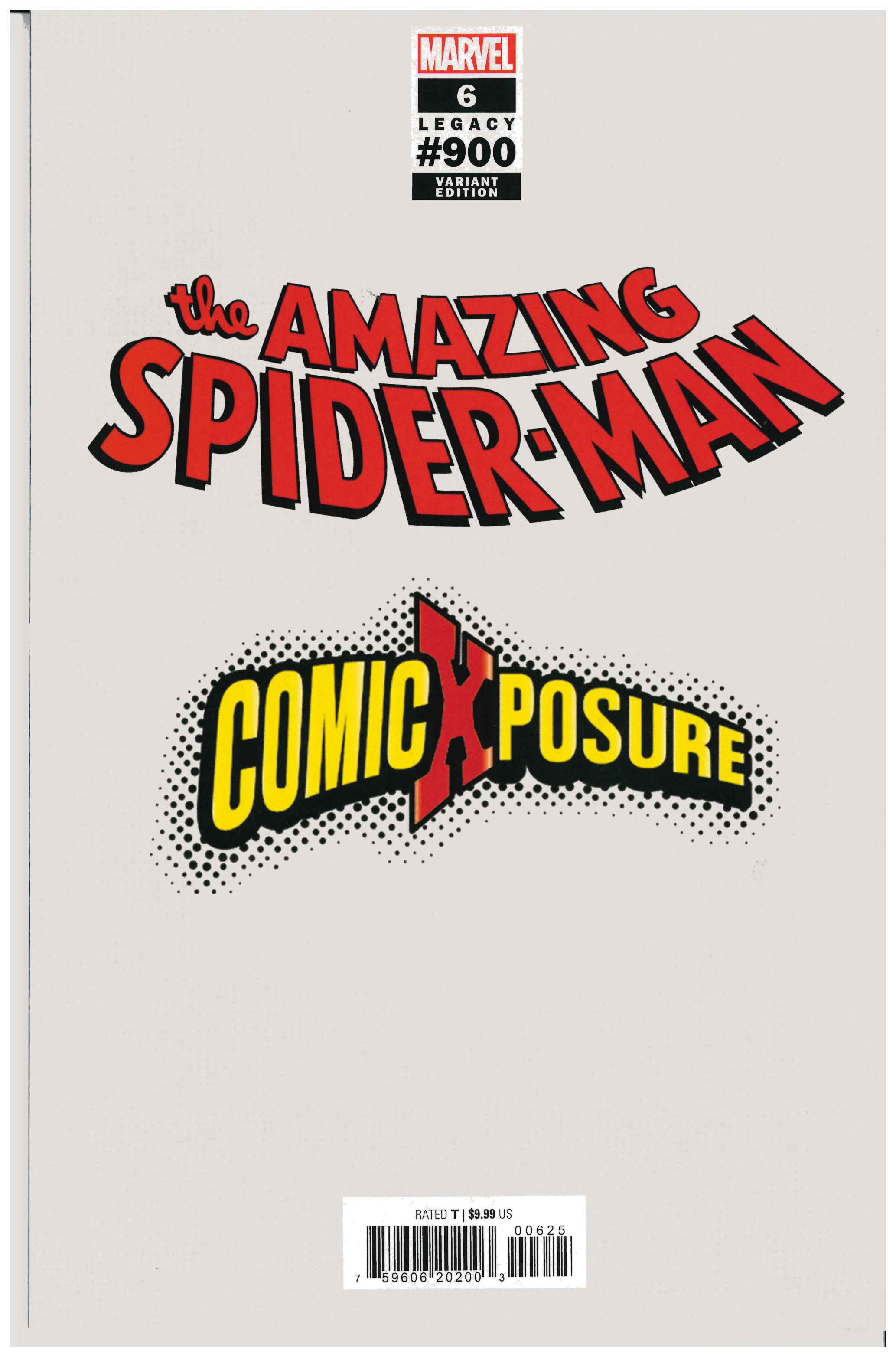 Amazing Spider-Man #6 backside