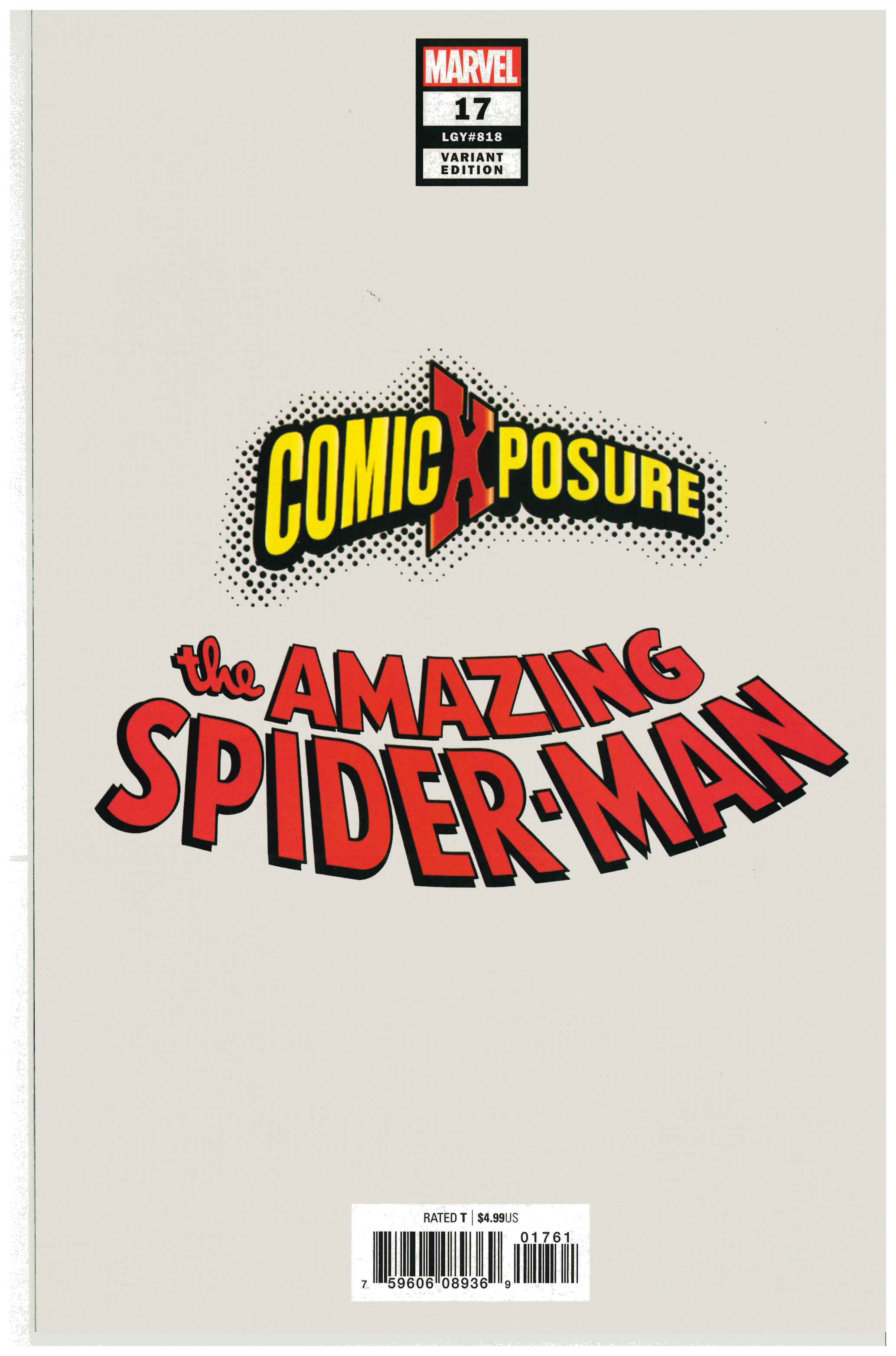 Amazing Spider-Man #17 backside