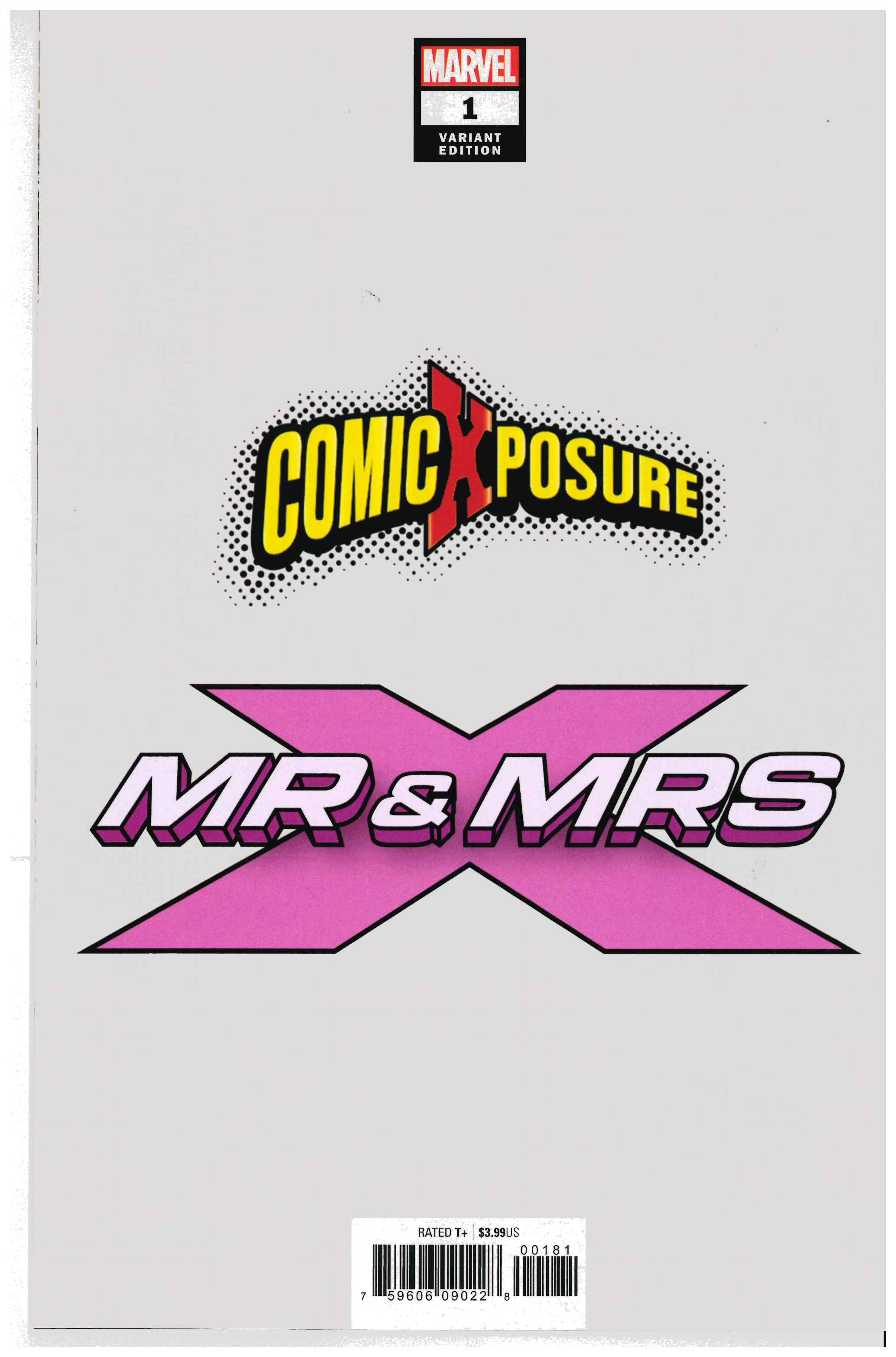 Mr & Mrs X #1 backside