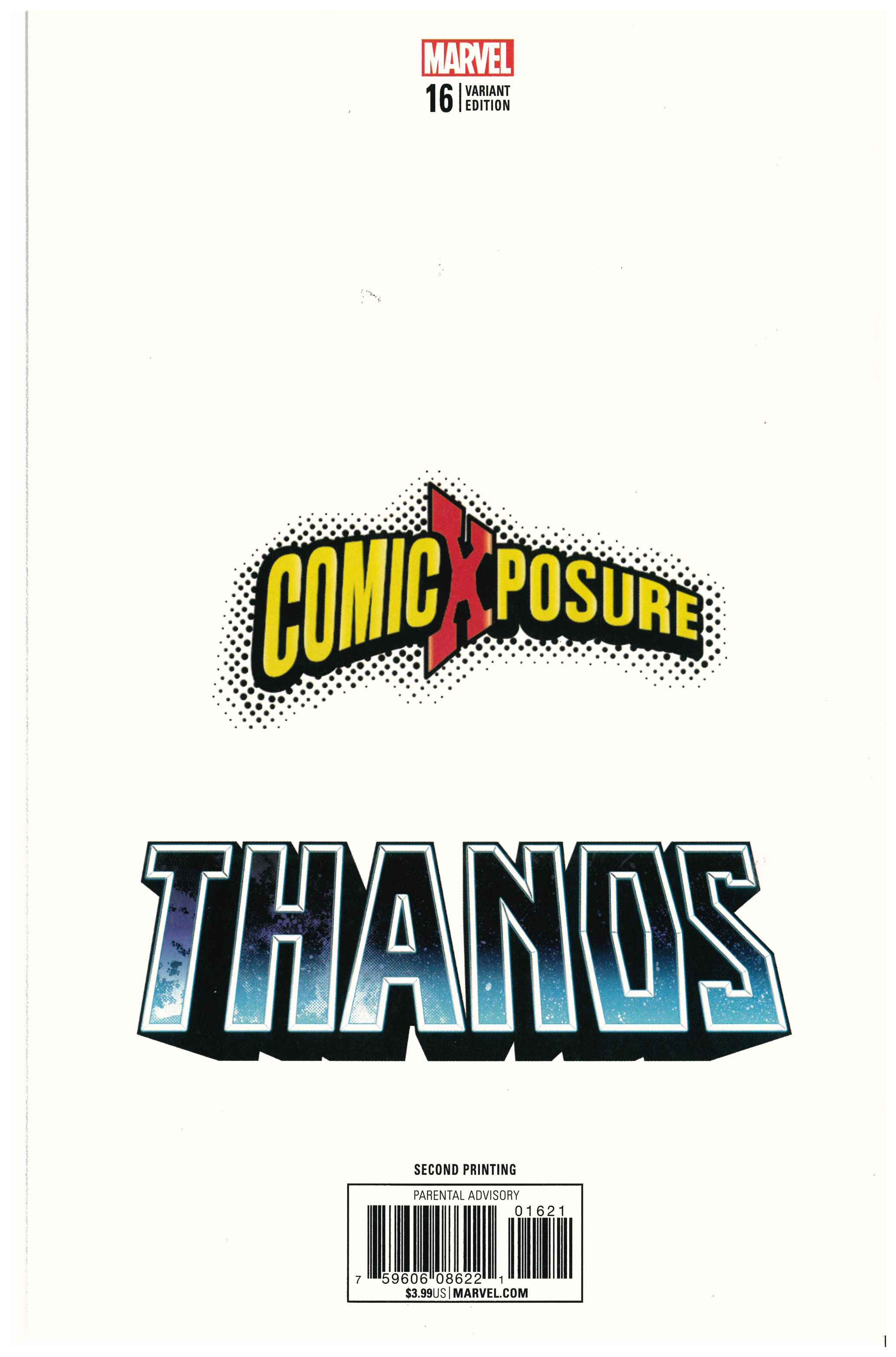 Thanos #16 backside