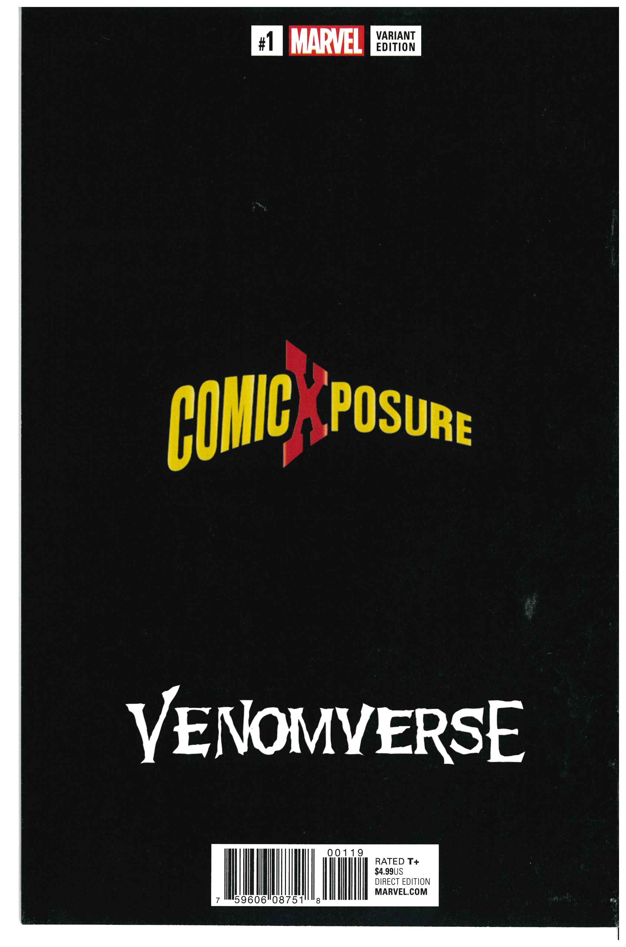 Venomverse #1 backside