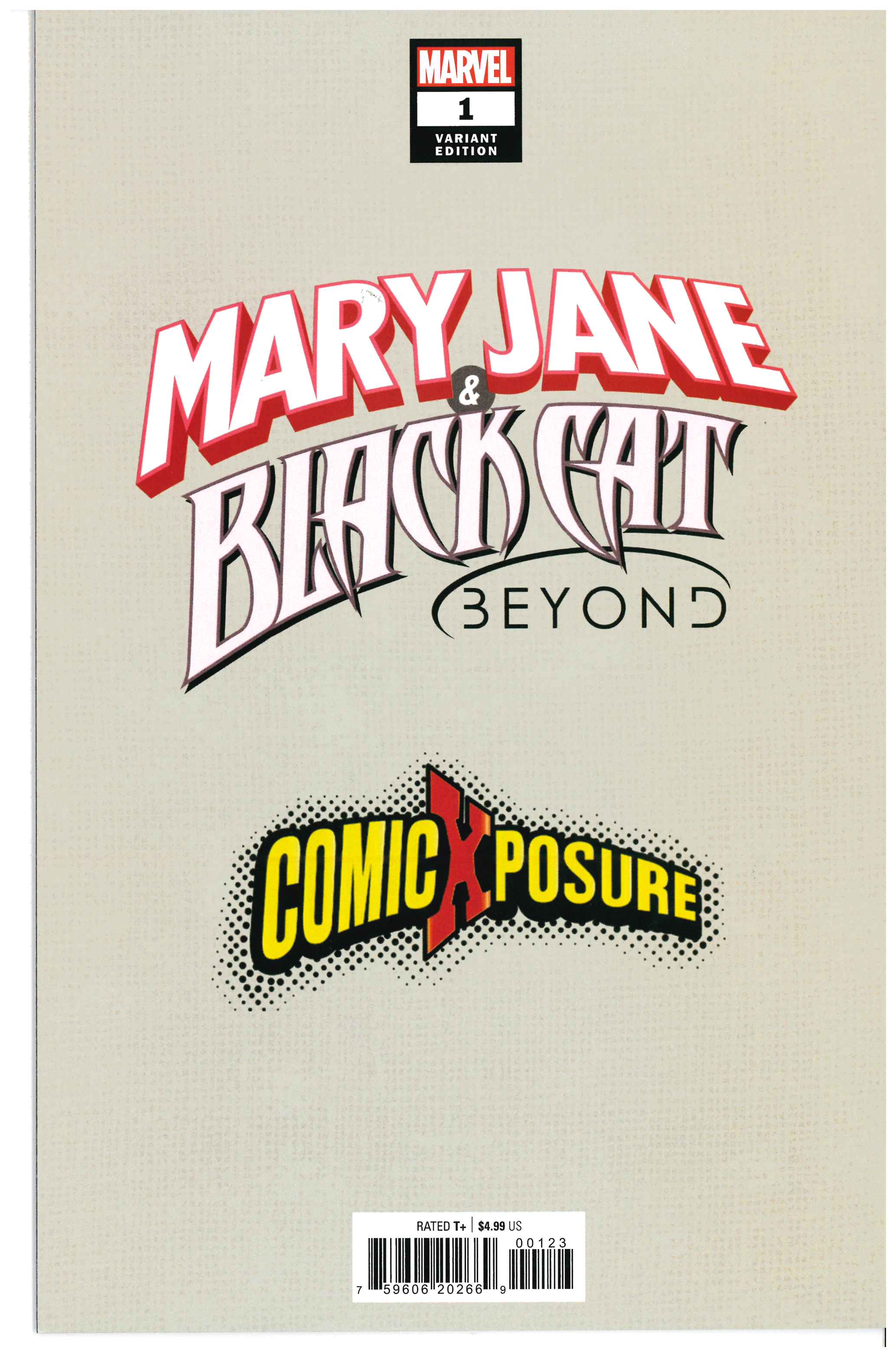 Mary Jane & Black Cat: Beyond #1 backside