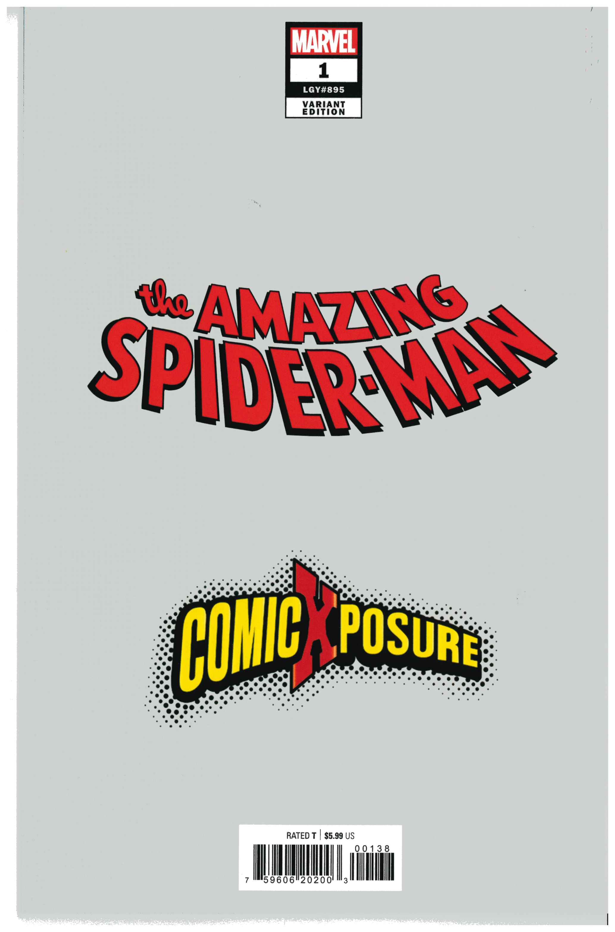 Amazing Spider-Man #1 backside