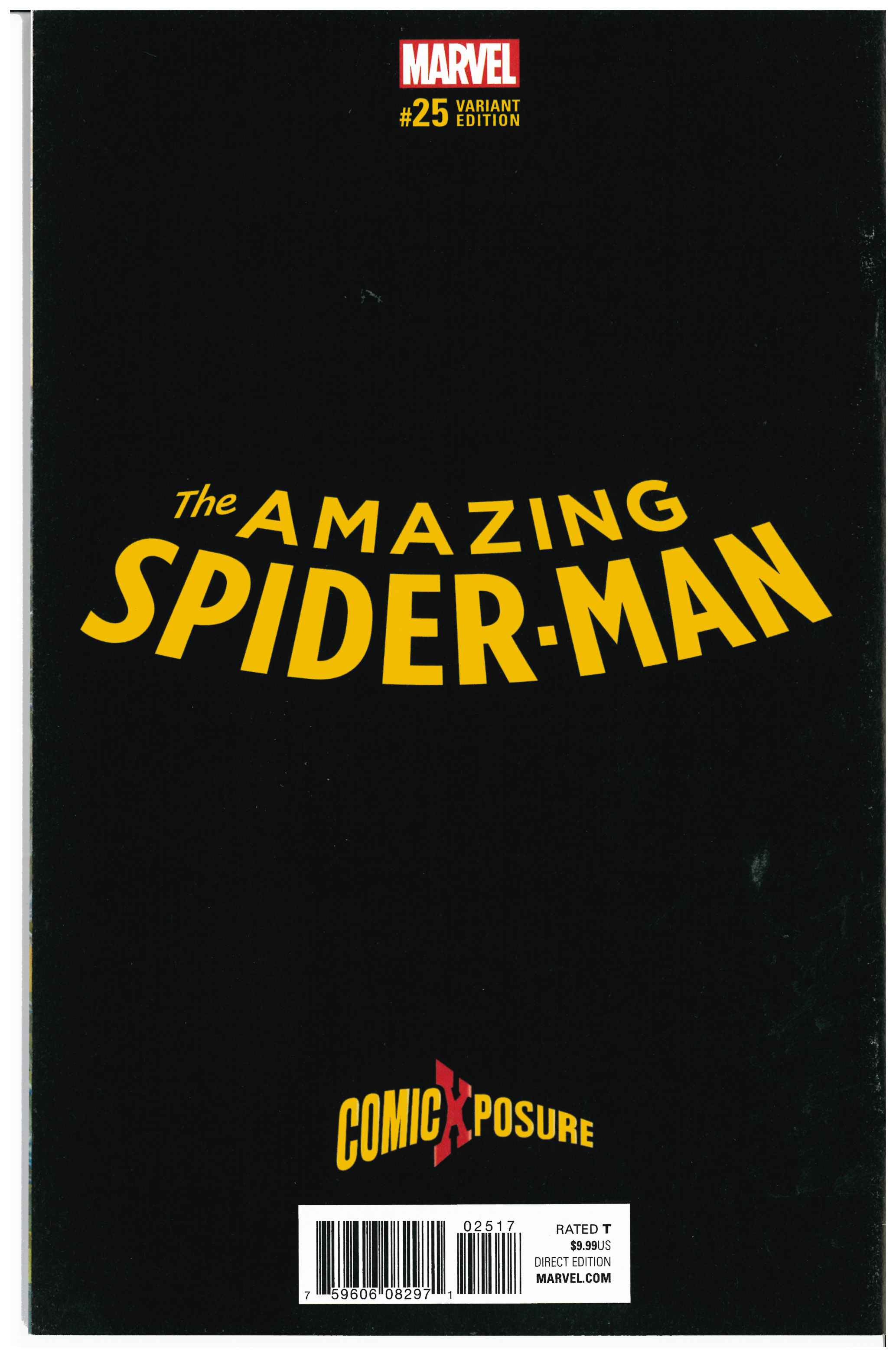 Amazing Spider-Man #6 backside