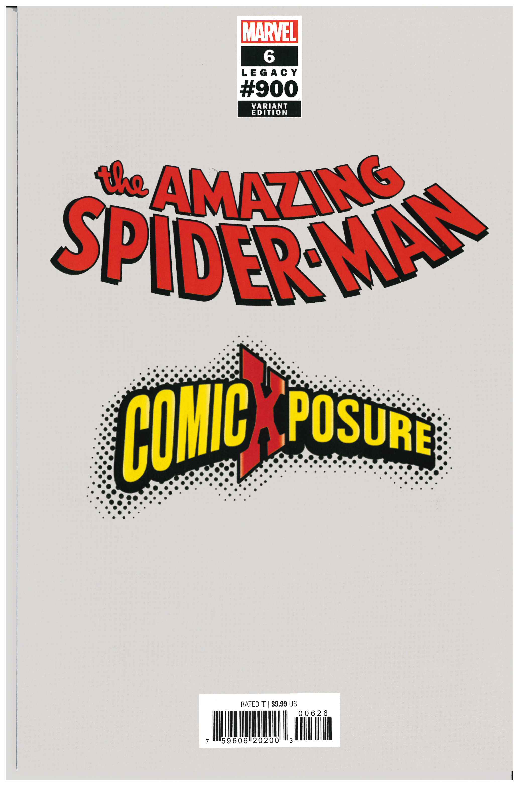 Amazing Spider-Man #6 backside