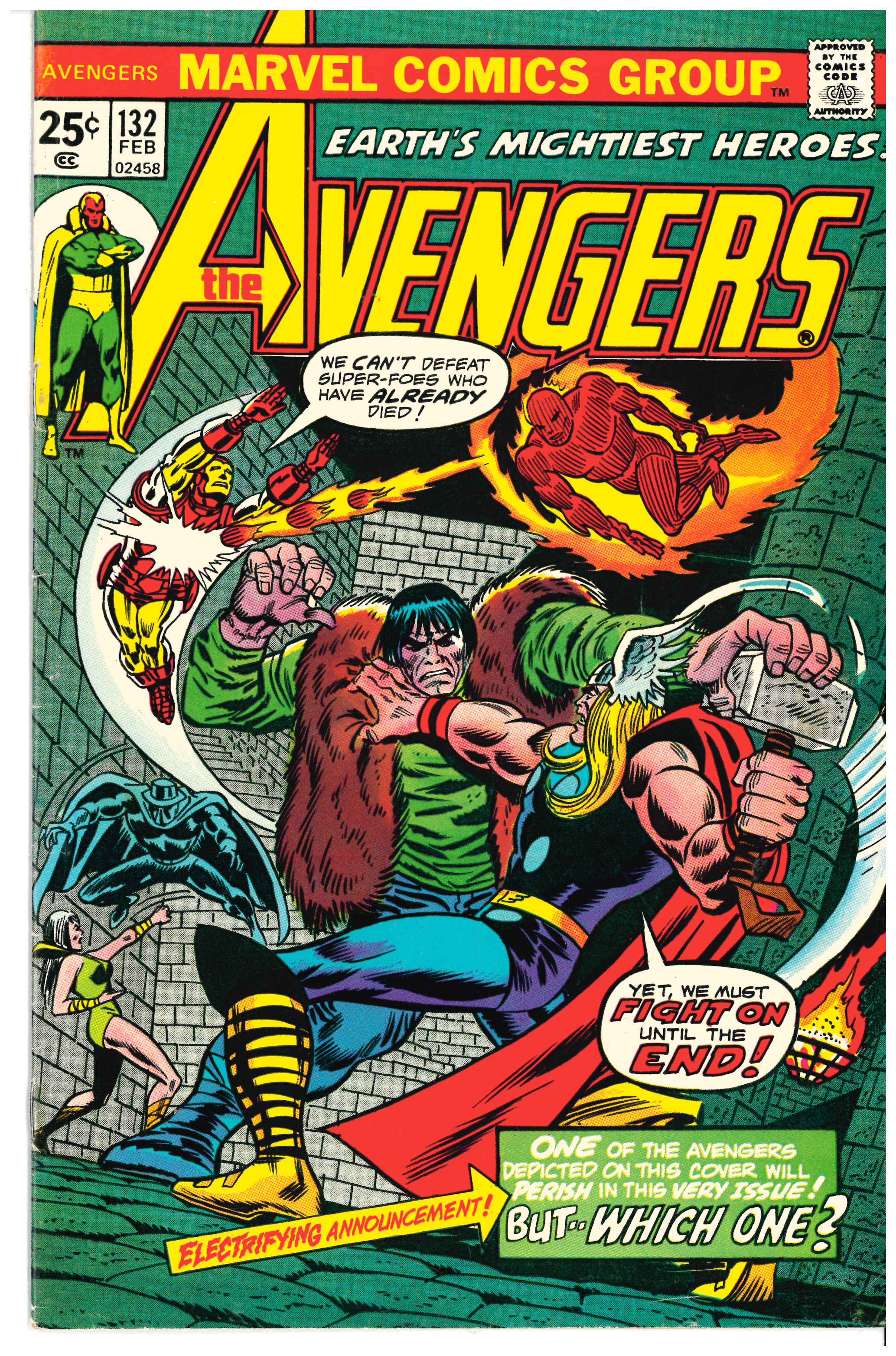 Avengers #132