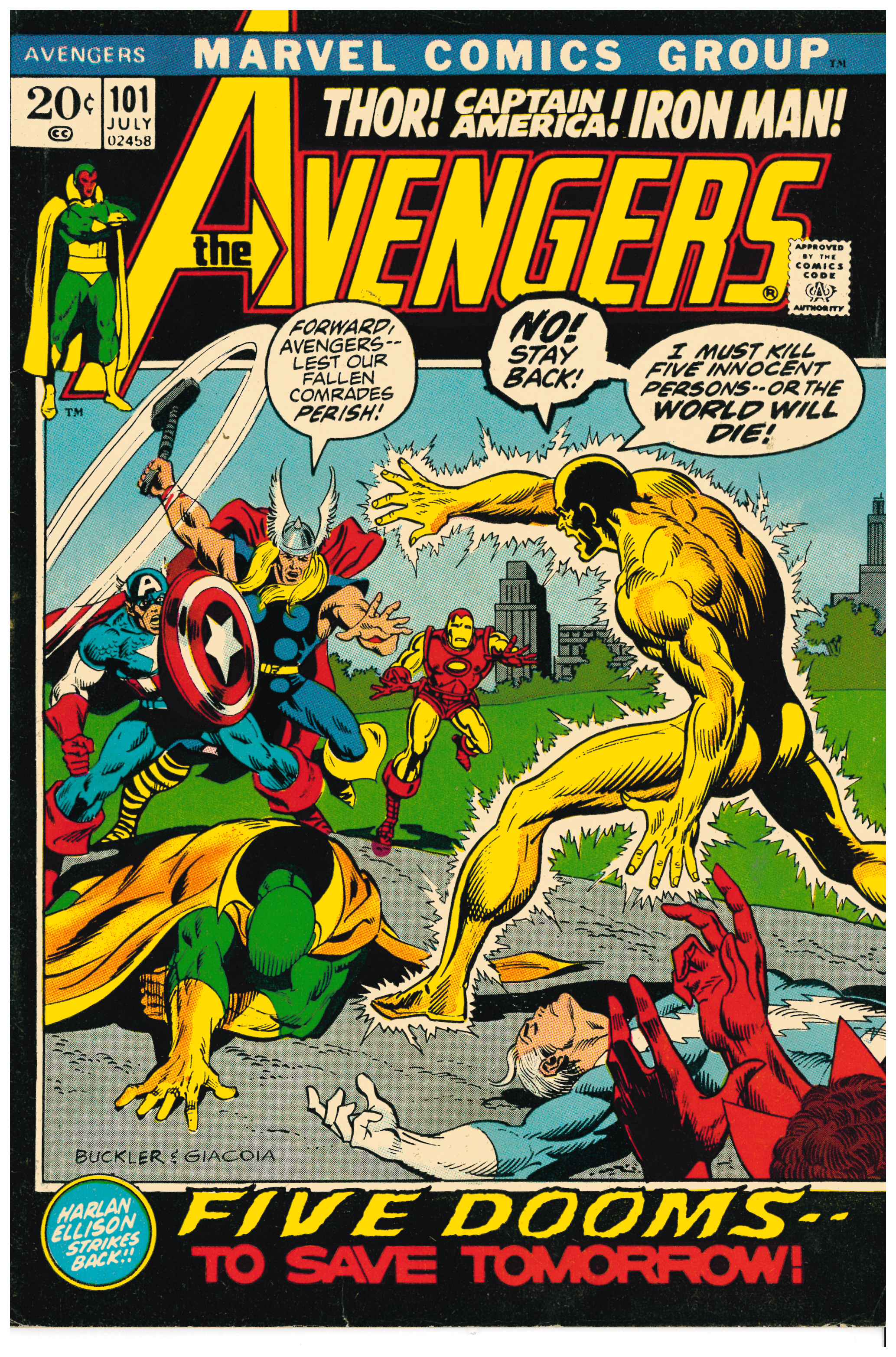 Avengers #101