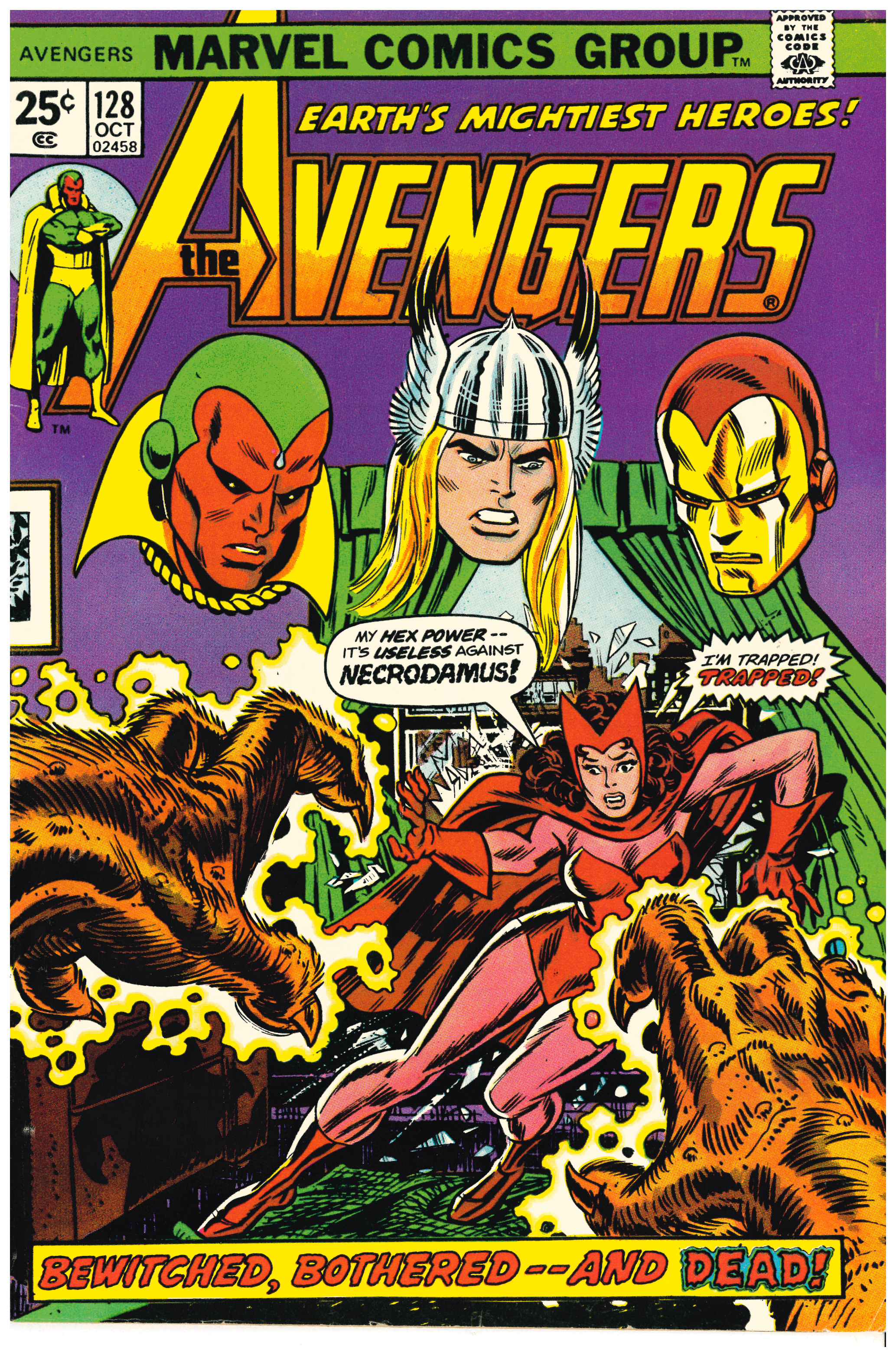 Avengers #128