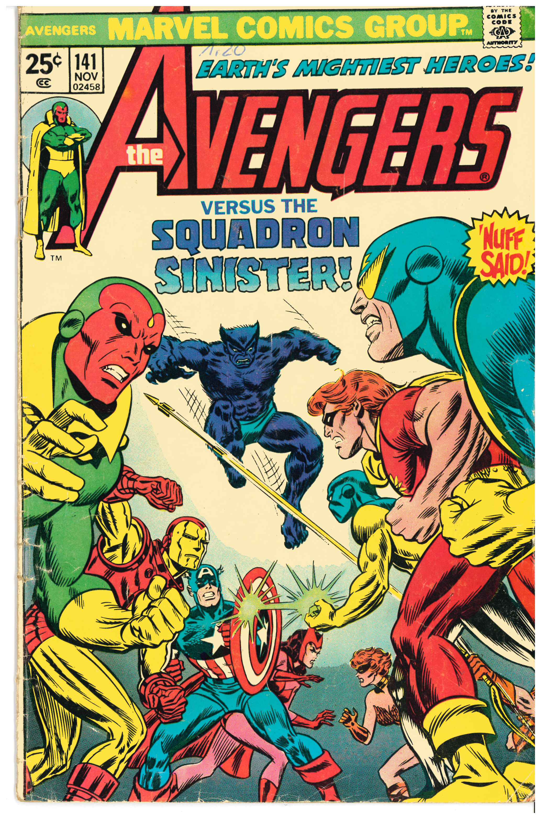 Avengers #141