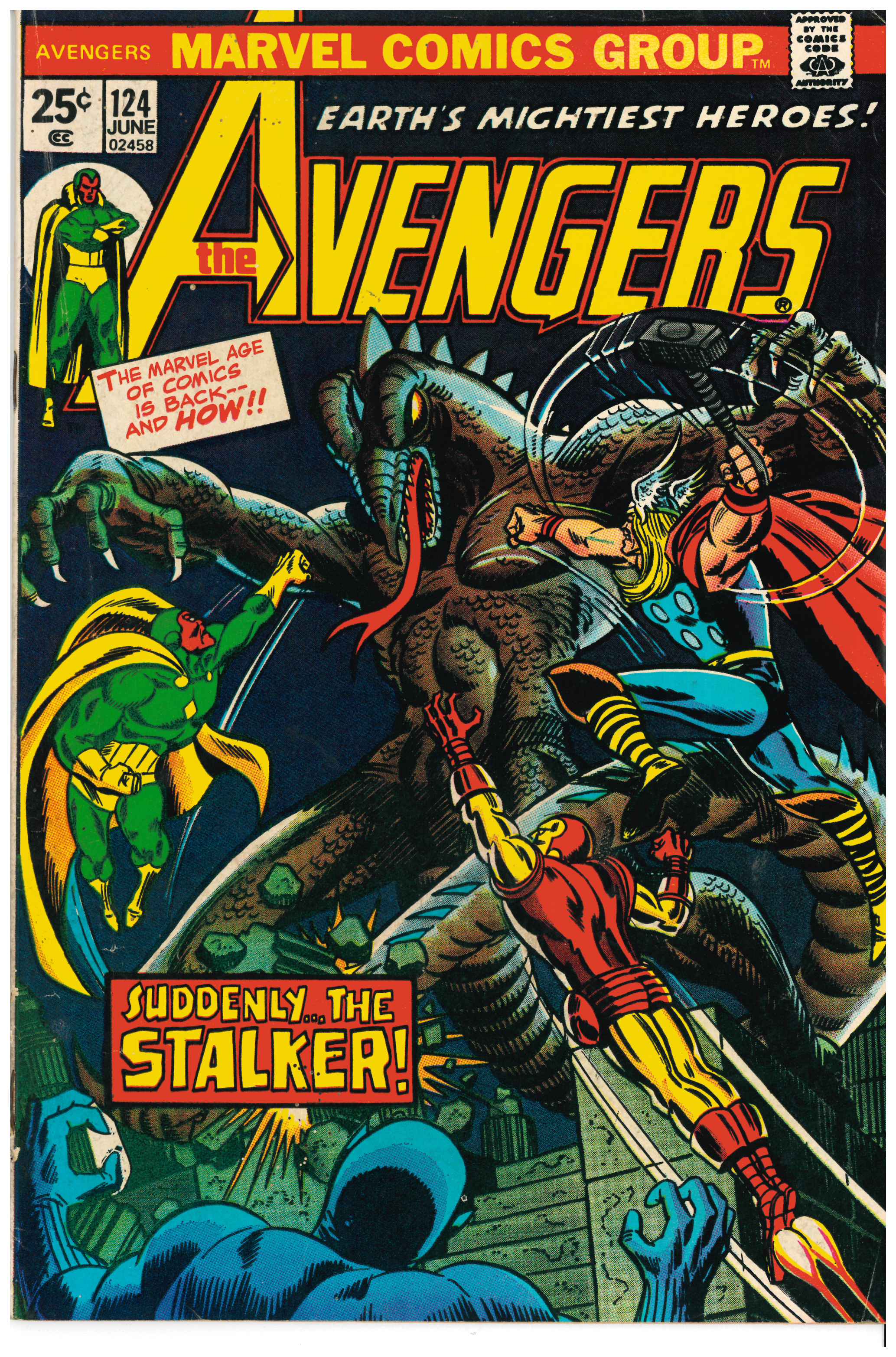 Avengers #124