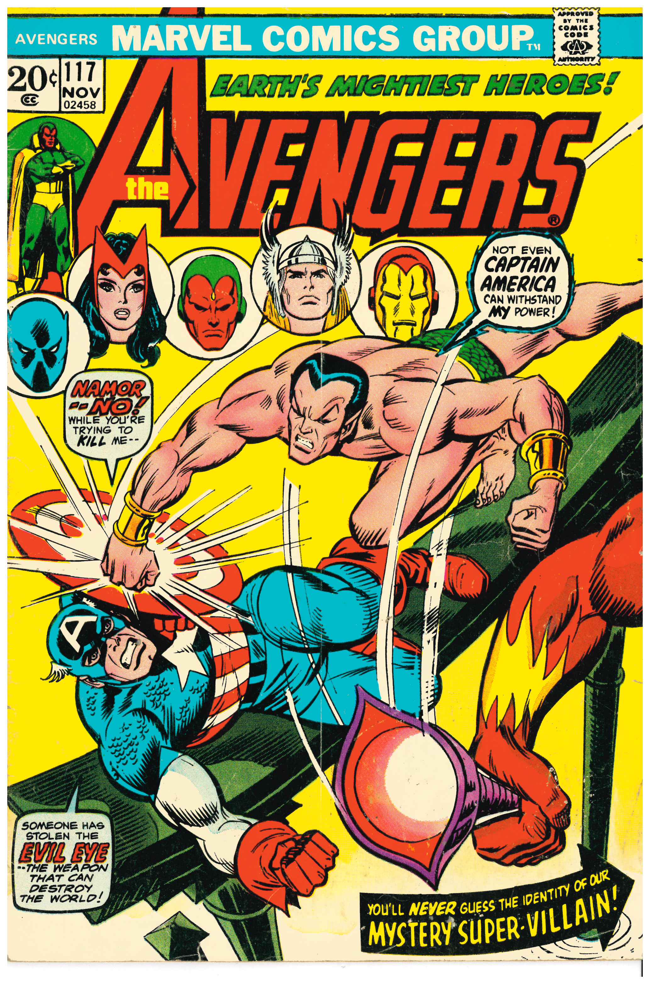 Avengers #117