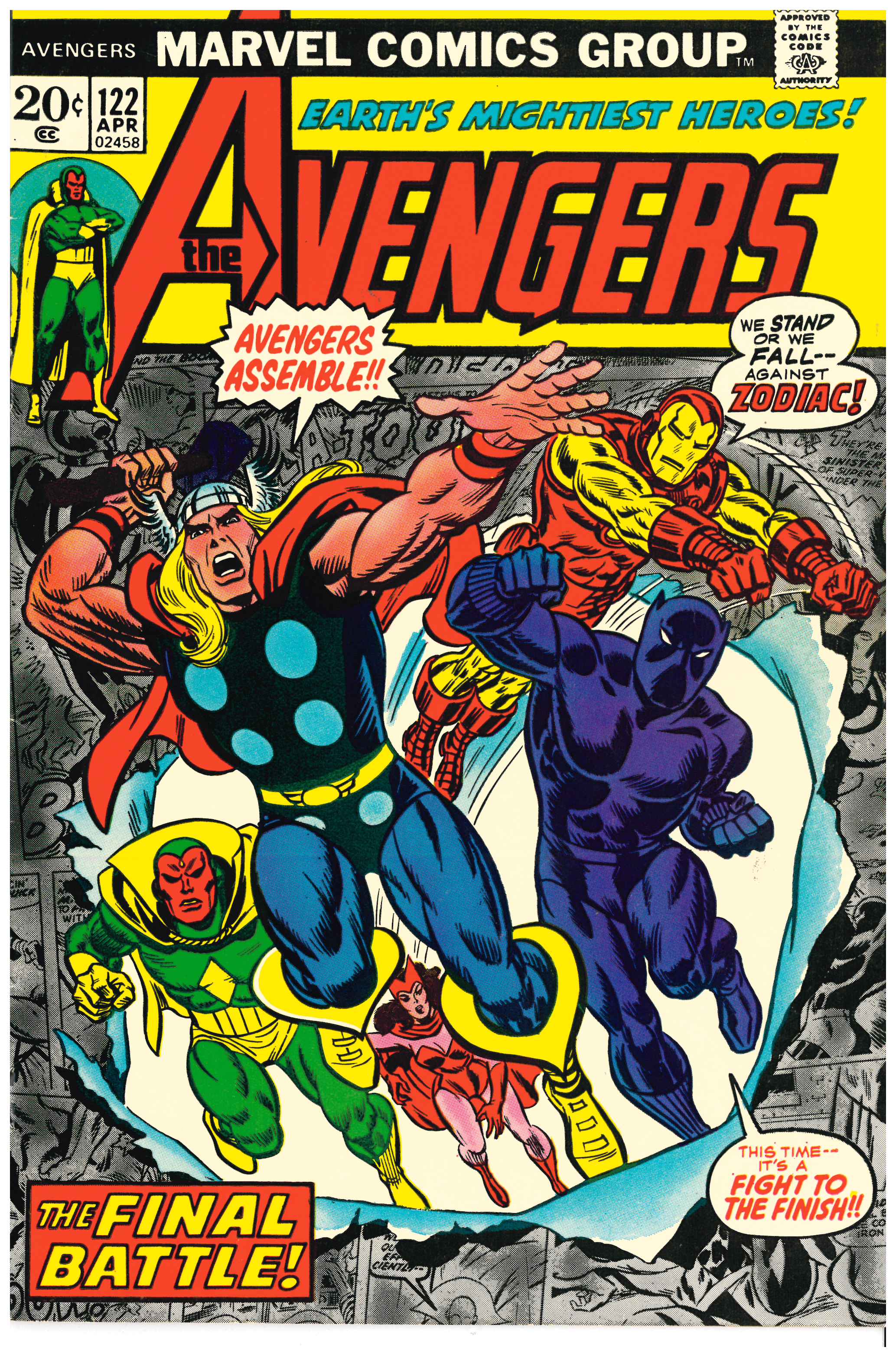Avengers #122