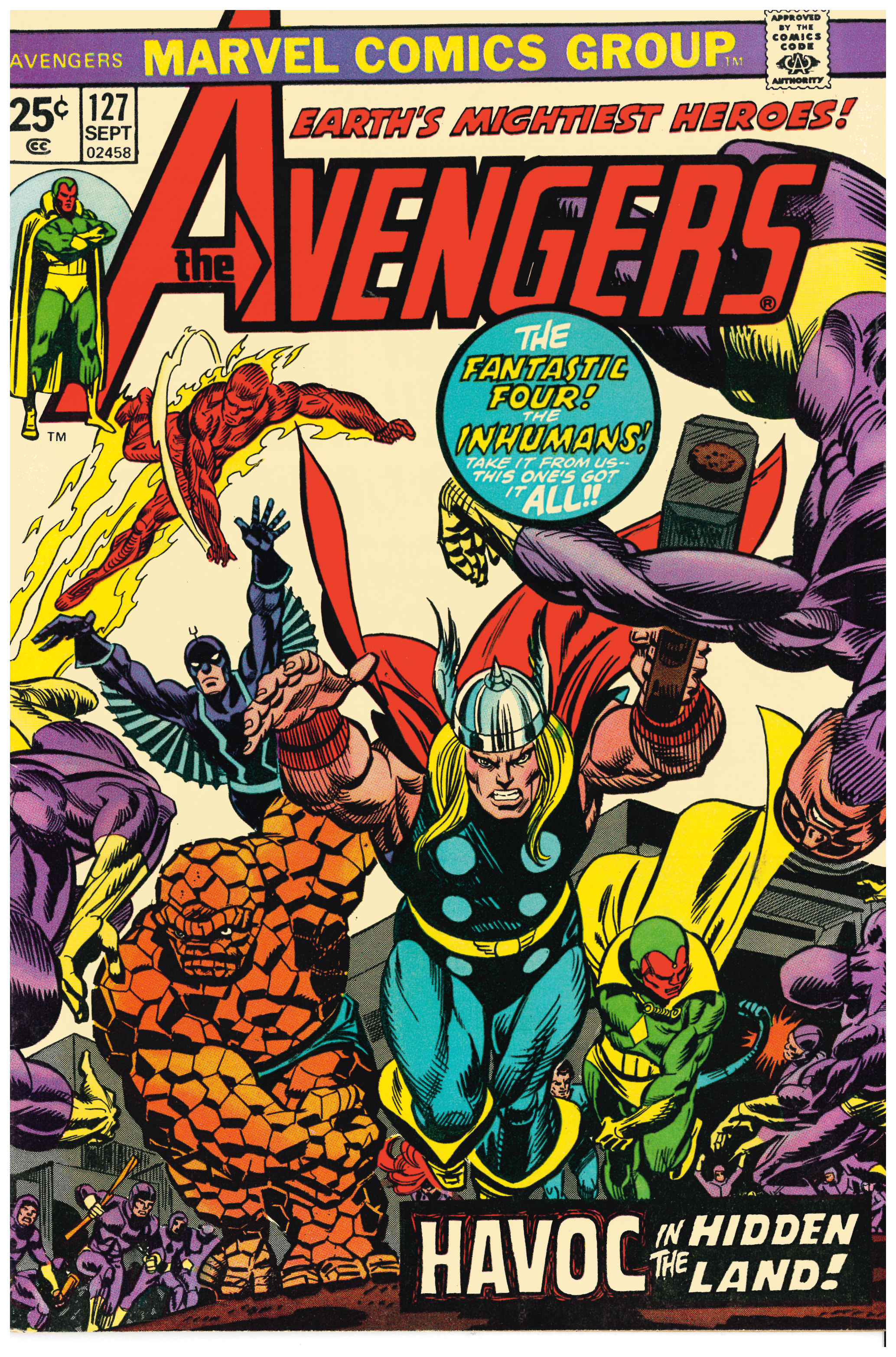 Avengers #127