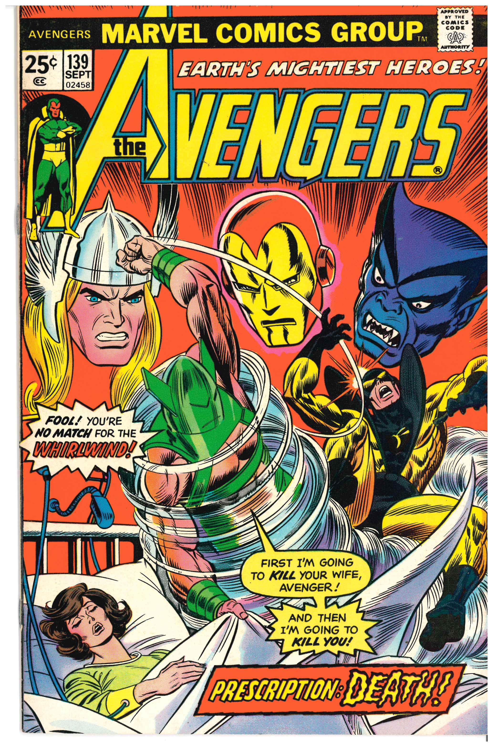 Avengers #139