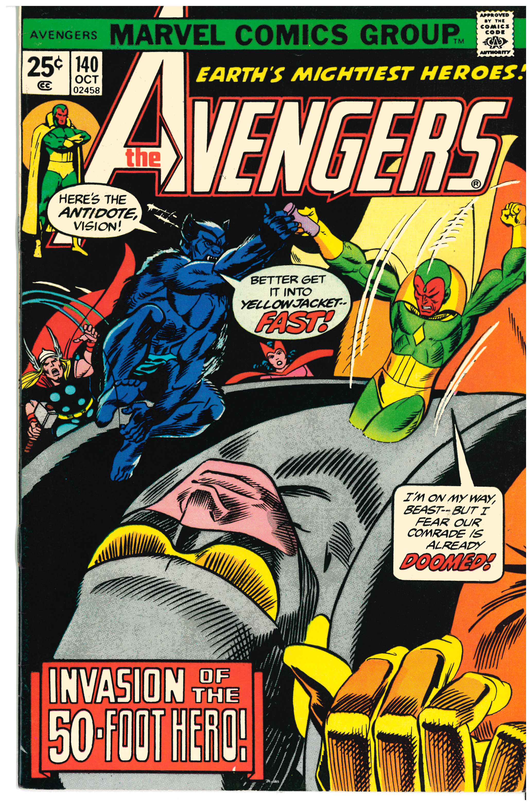 Avengers #140