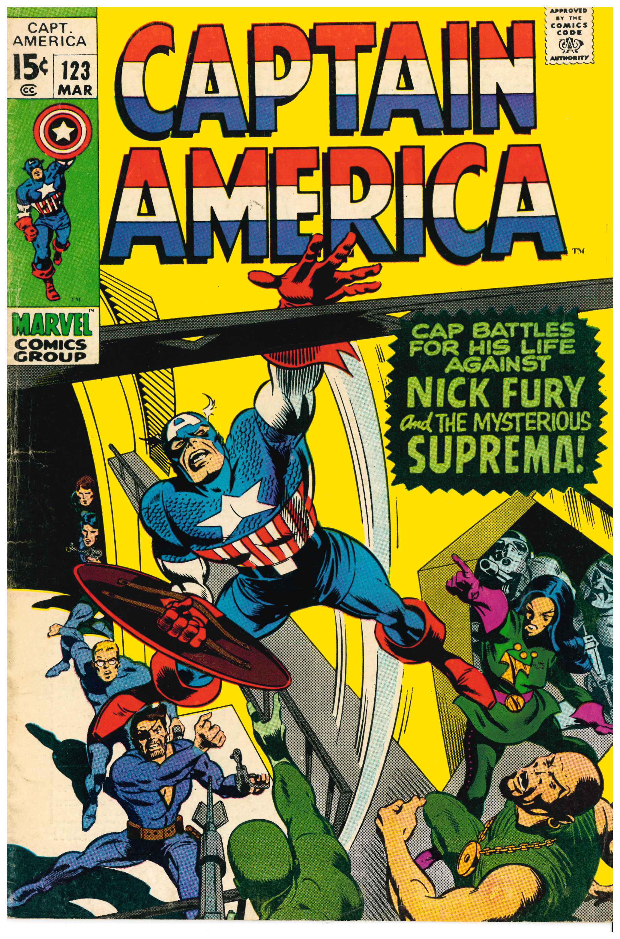 Captain America #123