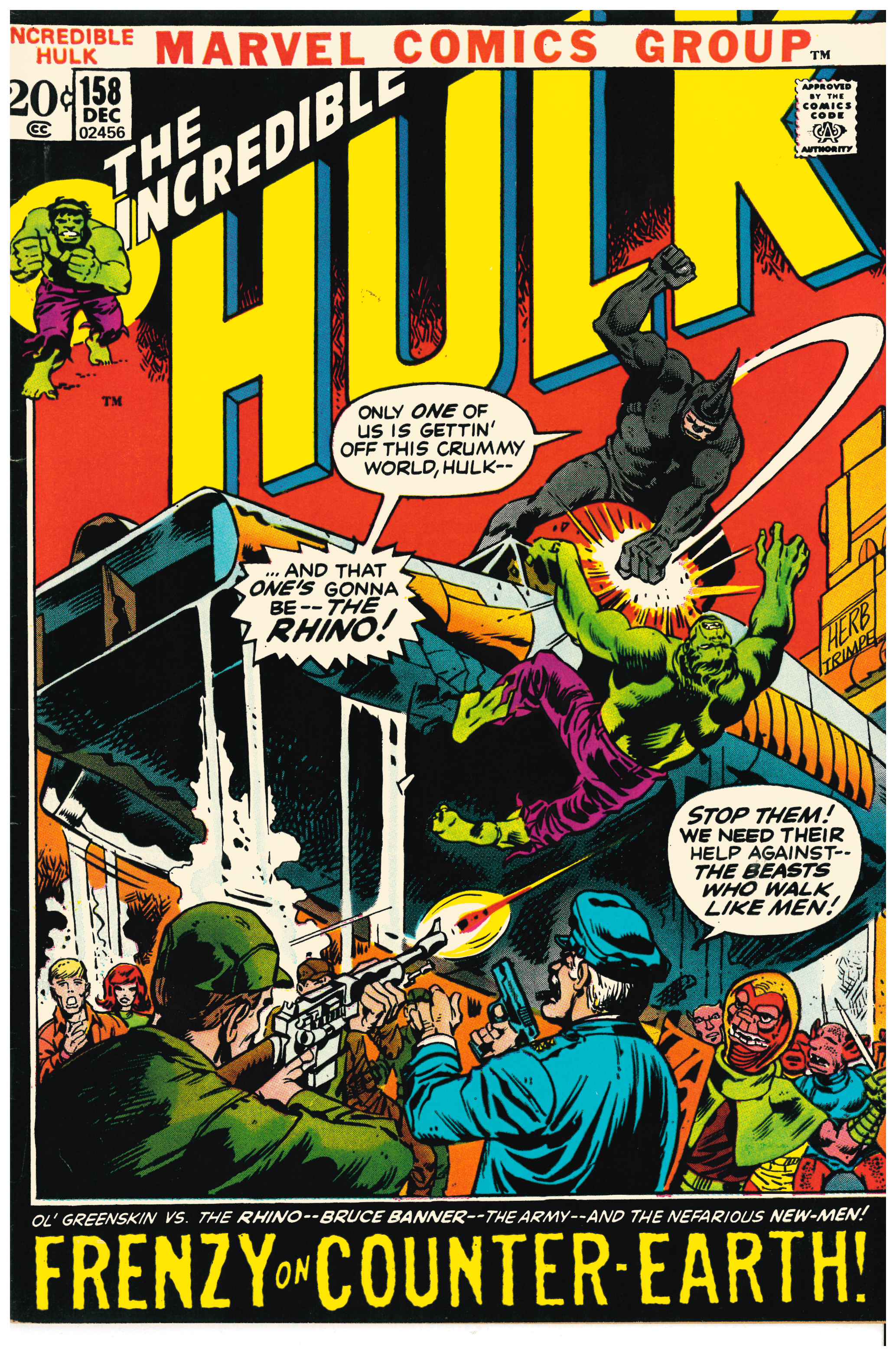 Incredible Hulk #158