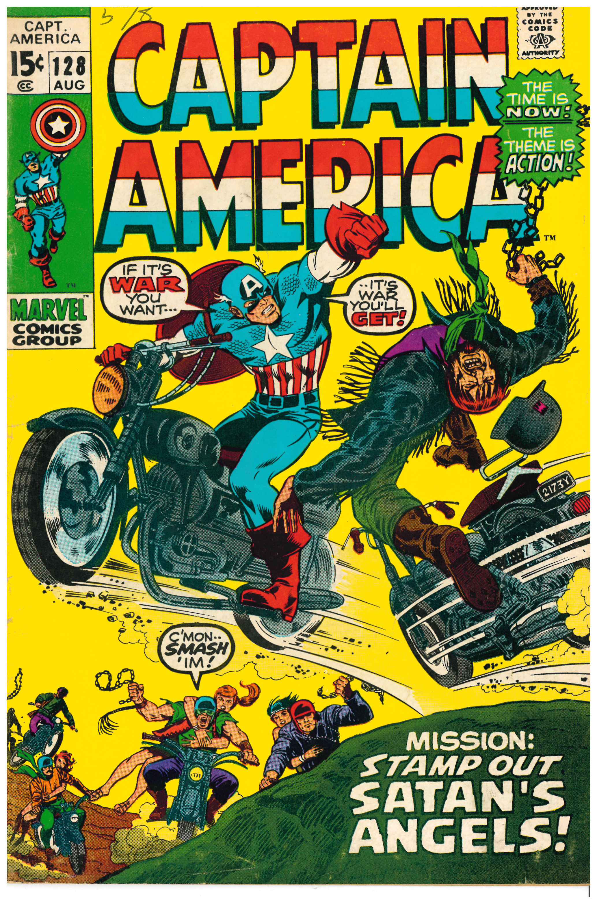 Captain America #128