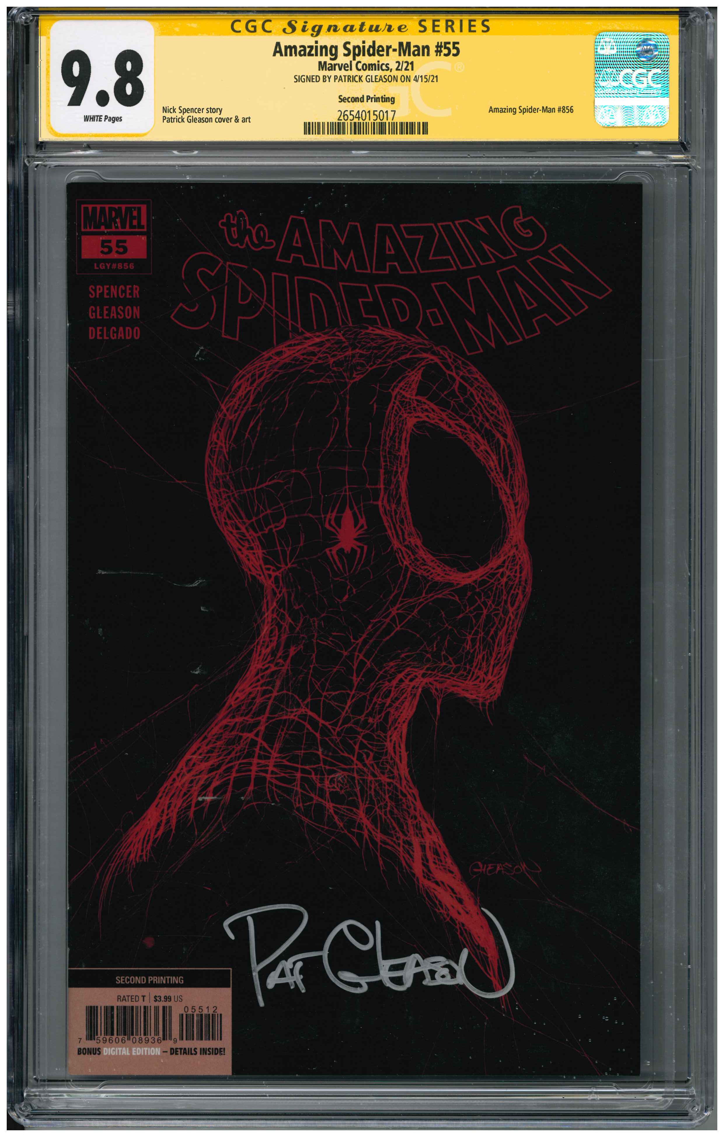 Amazing Spider-Man #55 | Signed by Patrick Gleason