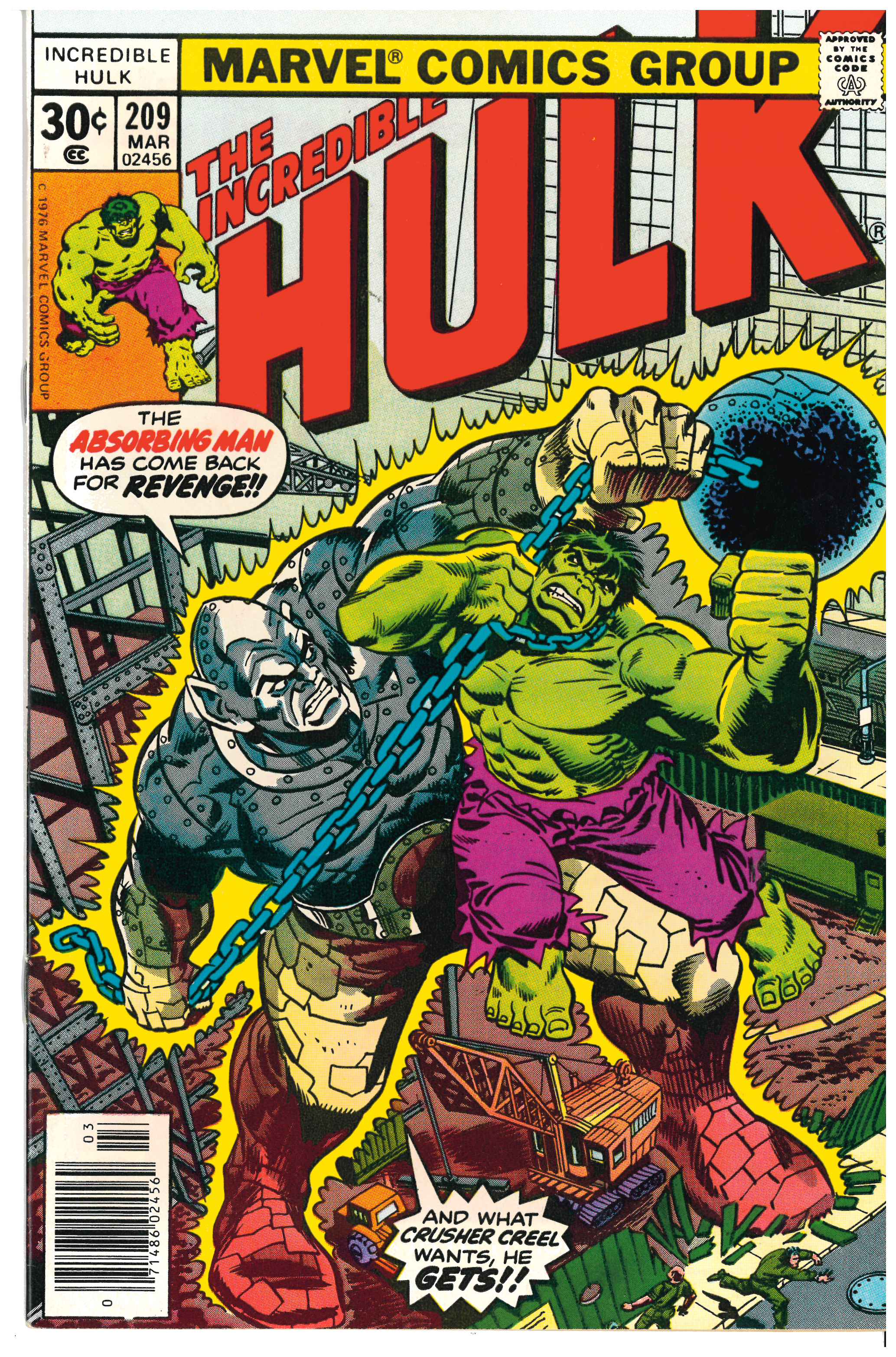 Incredible Hulk #209