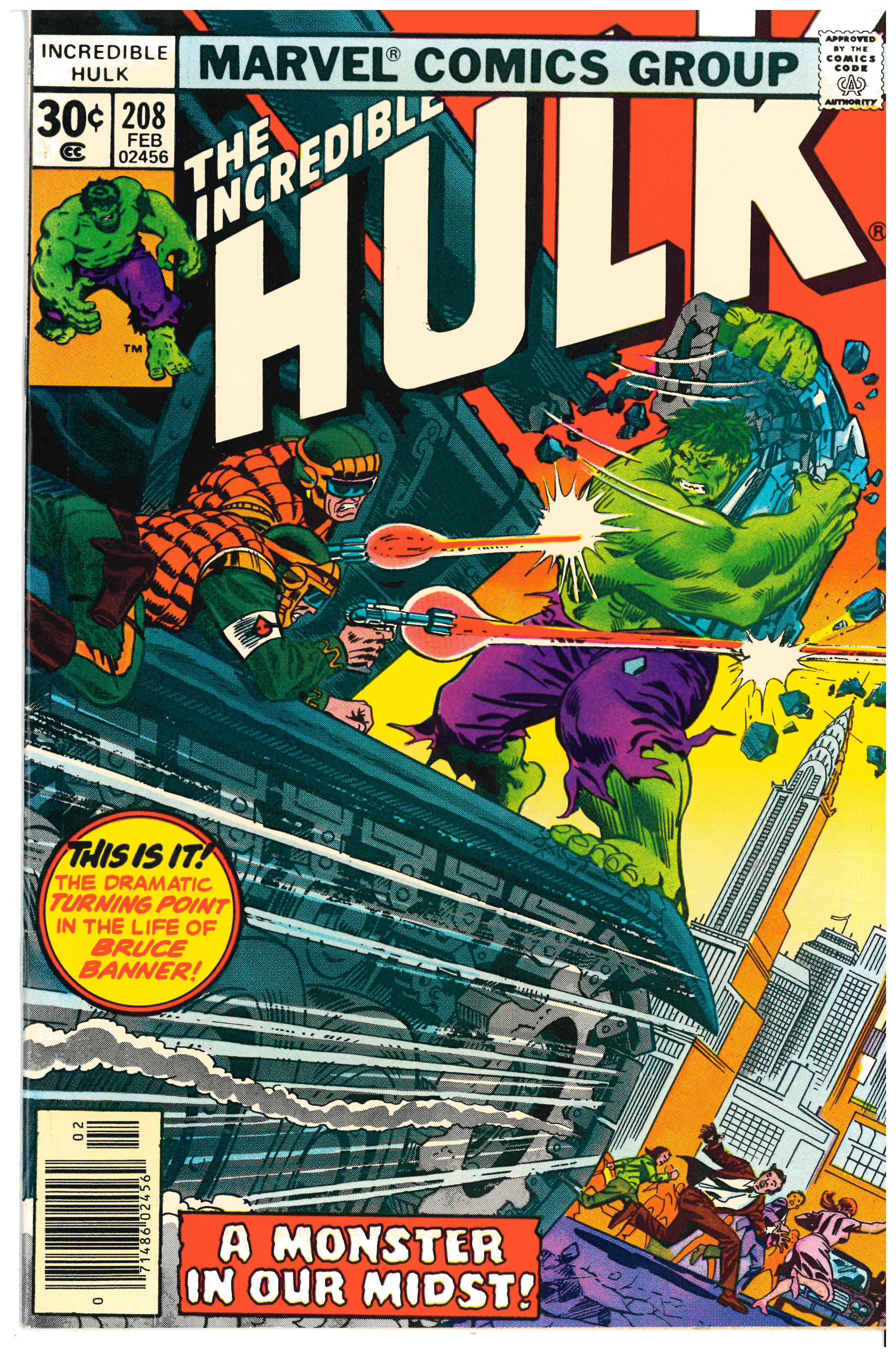 Incredible Hulk #208