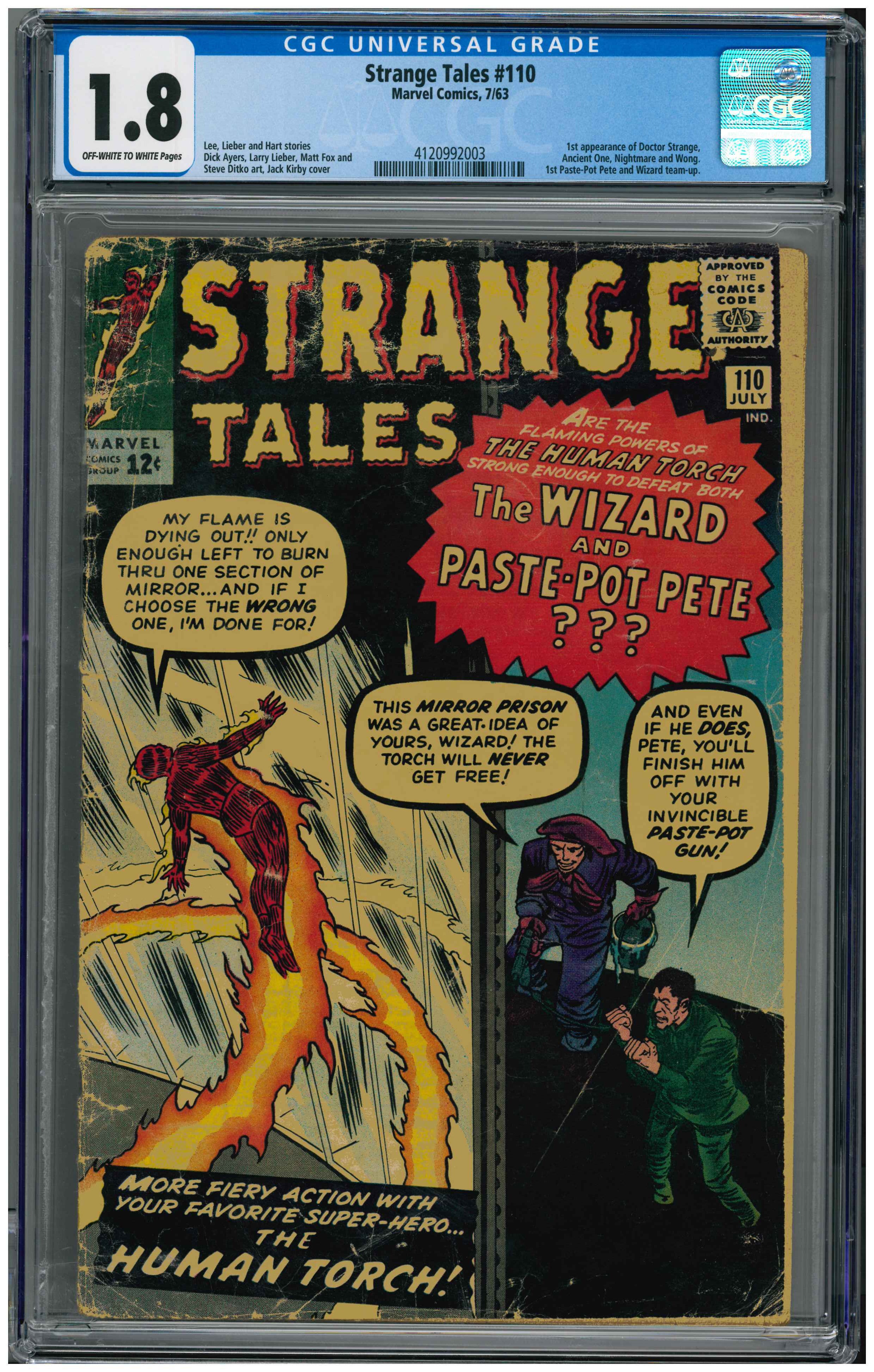 Strange Tales #110