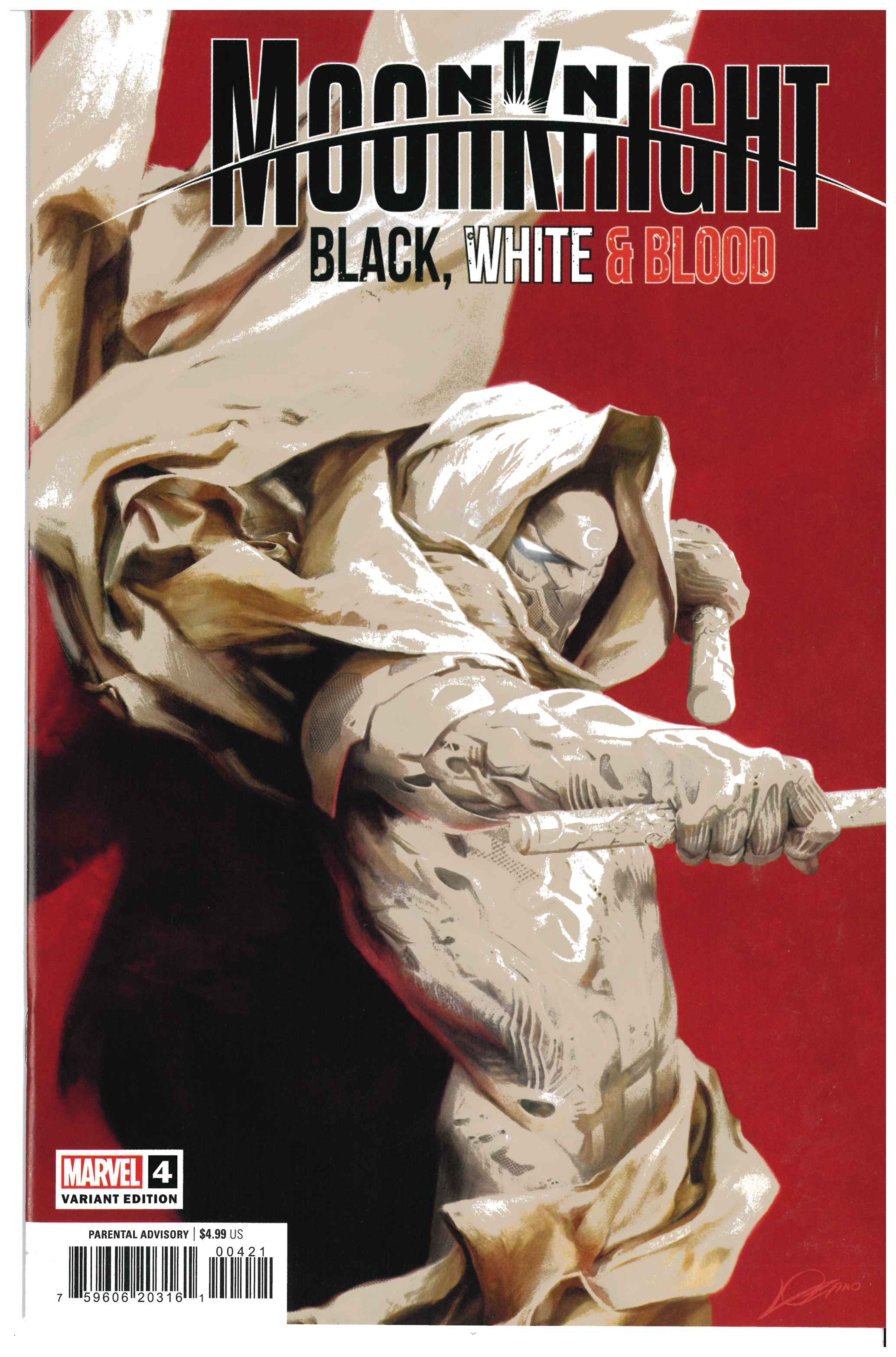 Moon Knight: Black, White & Blood #4