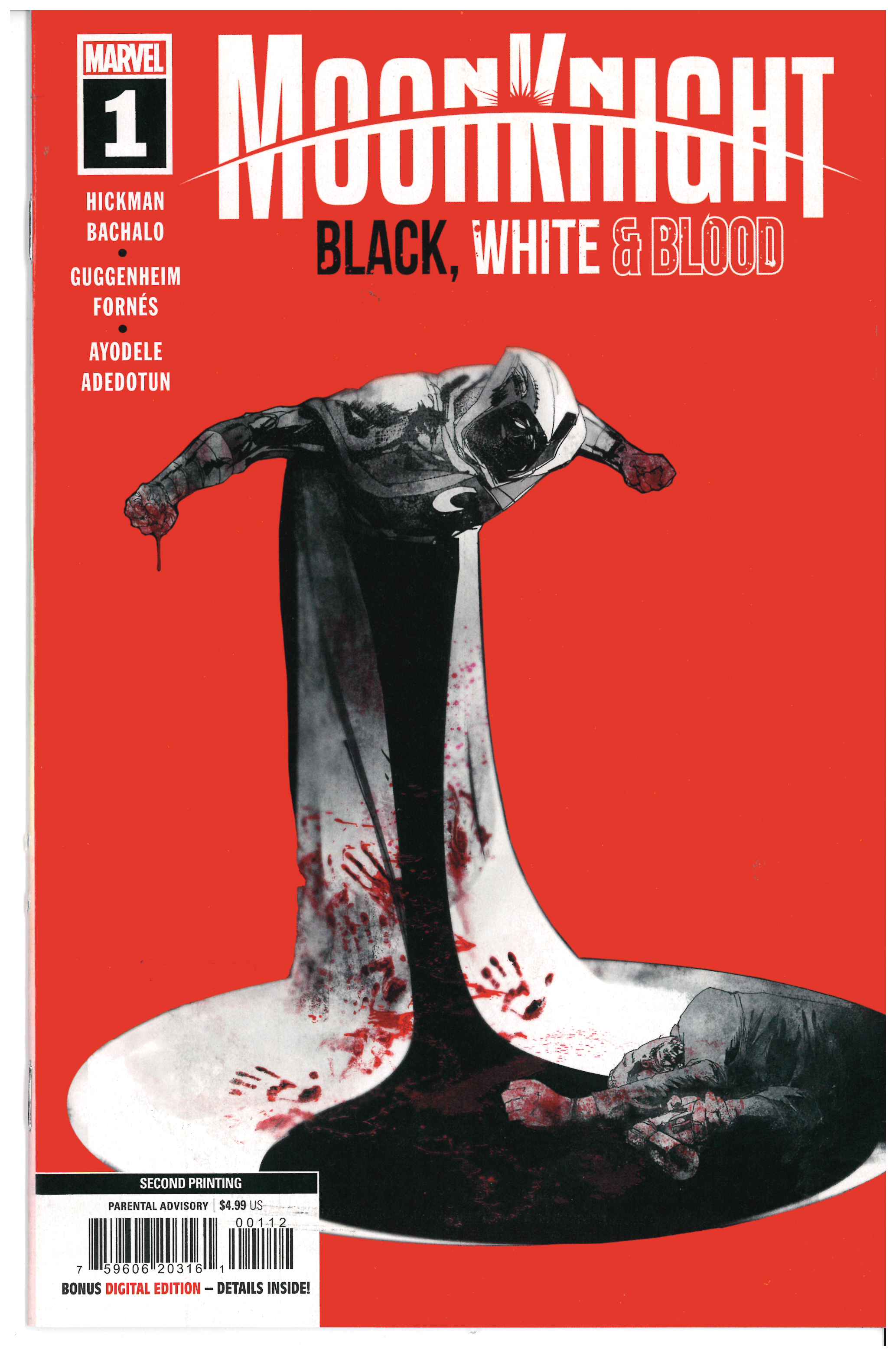 Moon Knight: Black, White & Blood #1