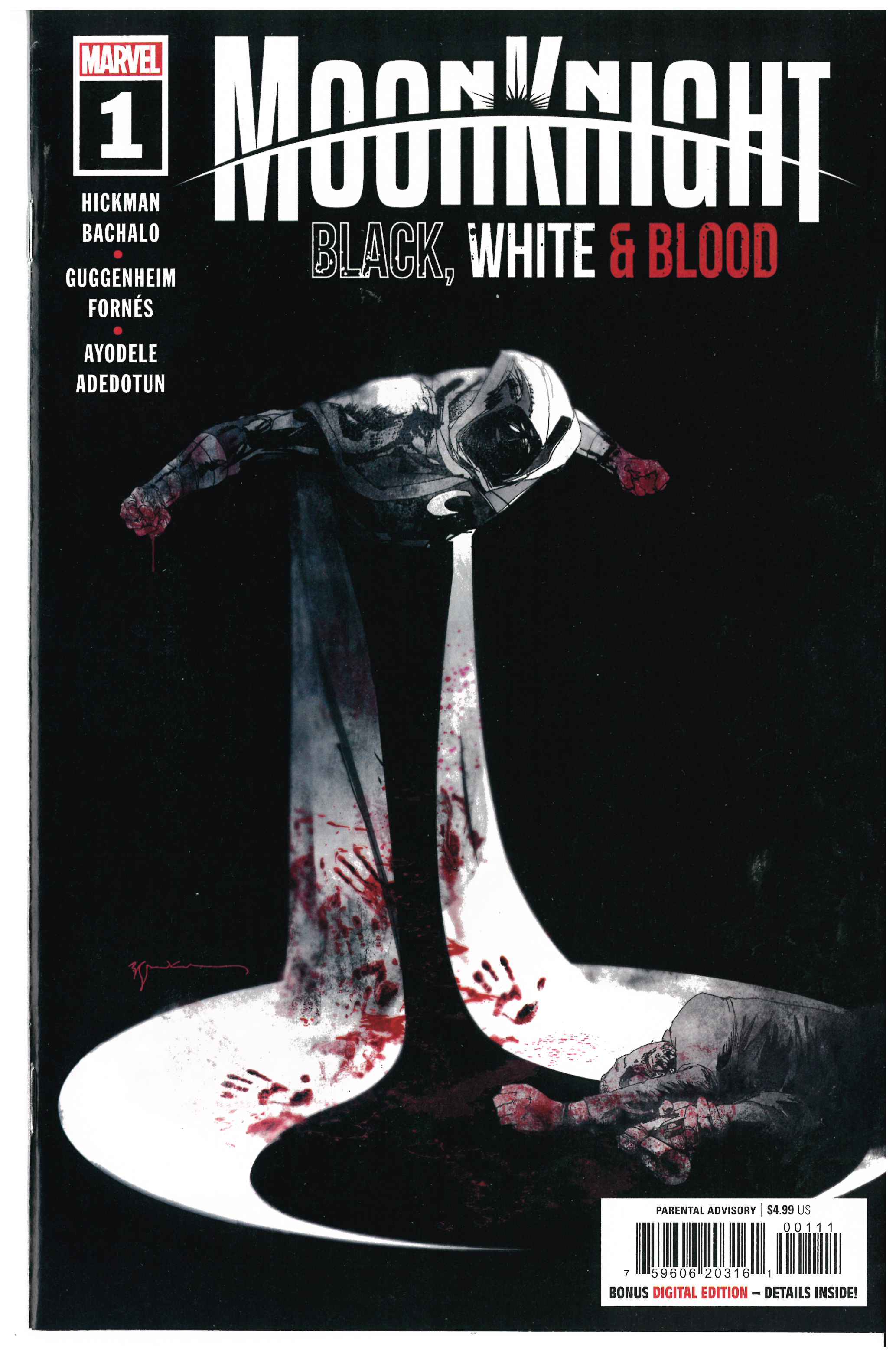 Moon Knight: Black, White & Blood #1