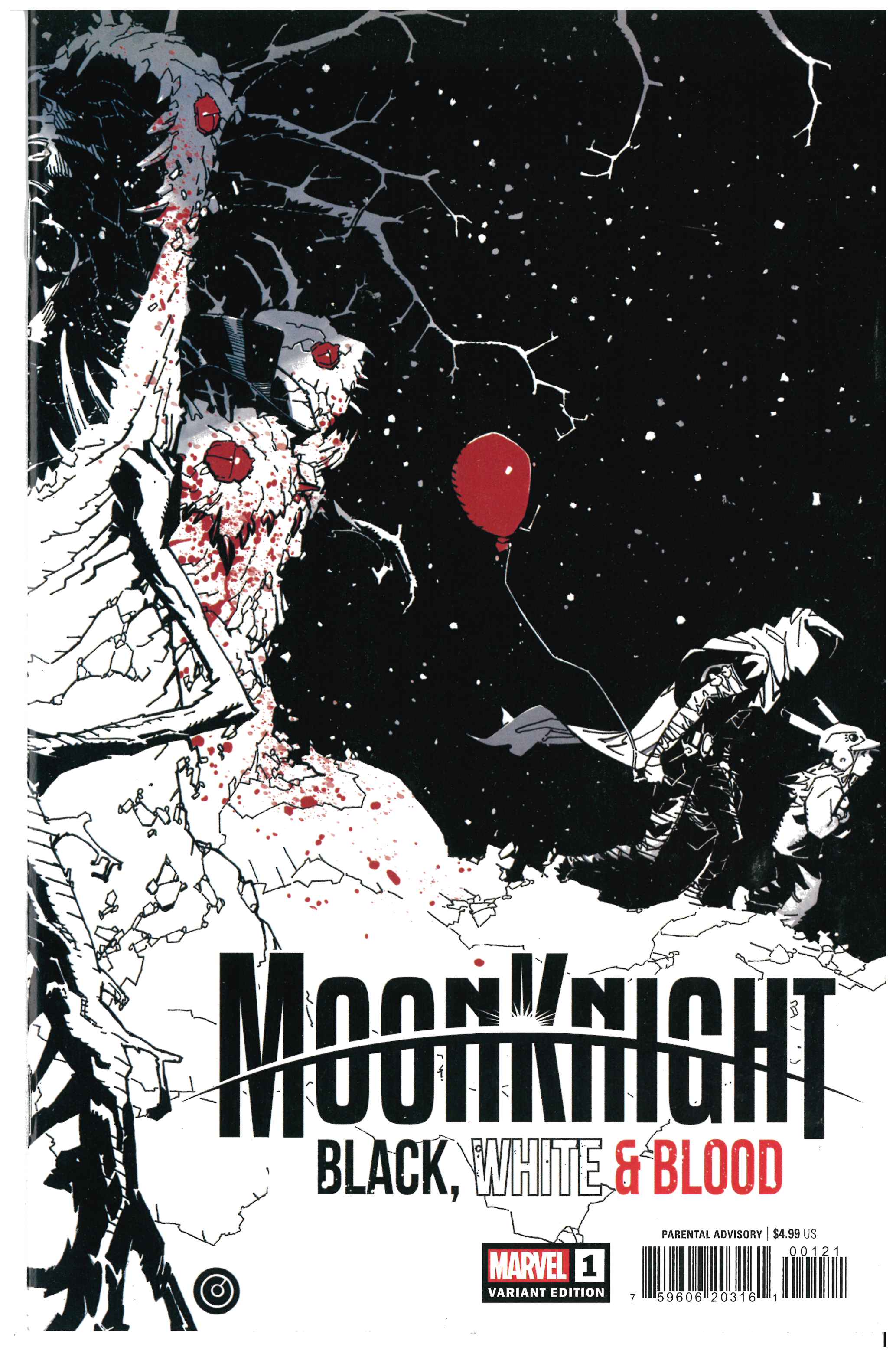 Moon Knight: Black, White & Blood #1