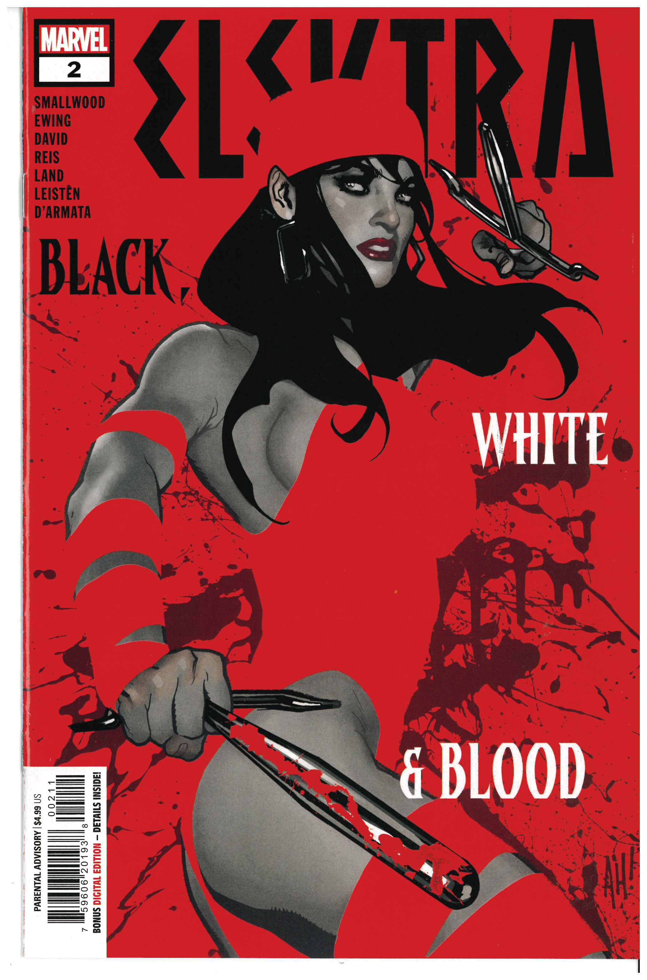 Elektra: Black, White & Blood #2