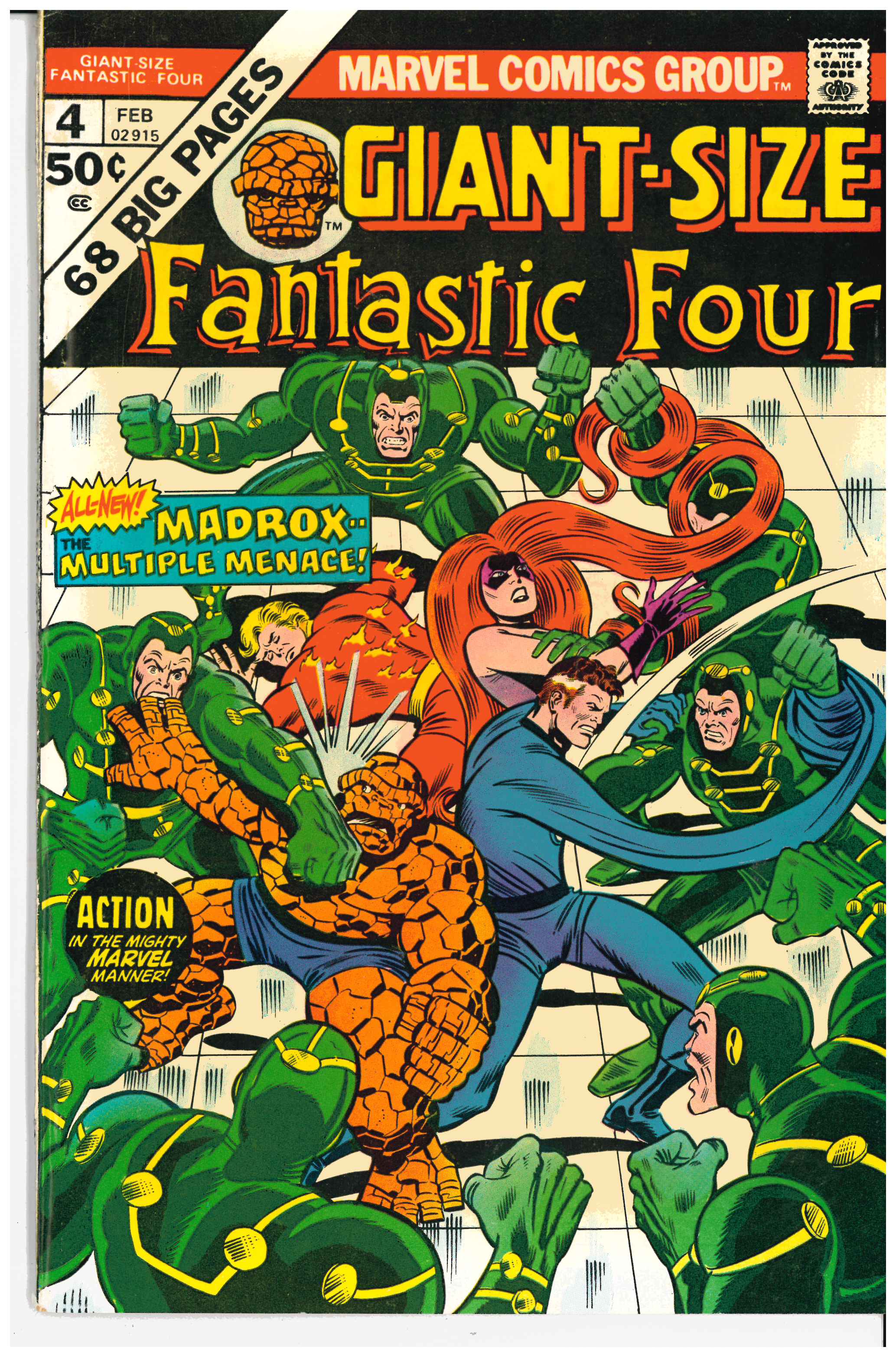 Giant-Size Fantastic Four #4