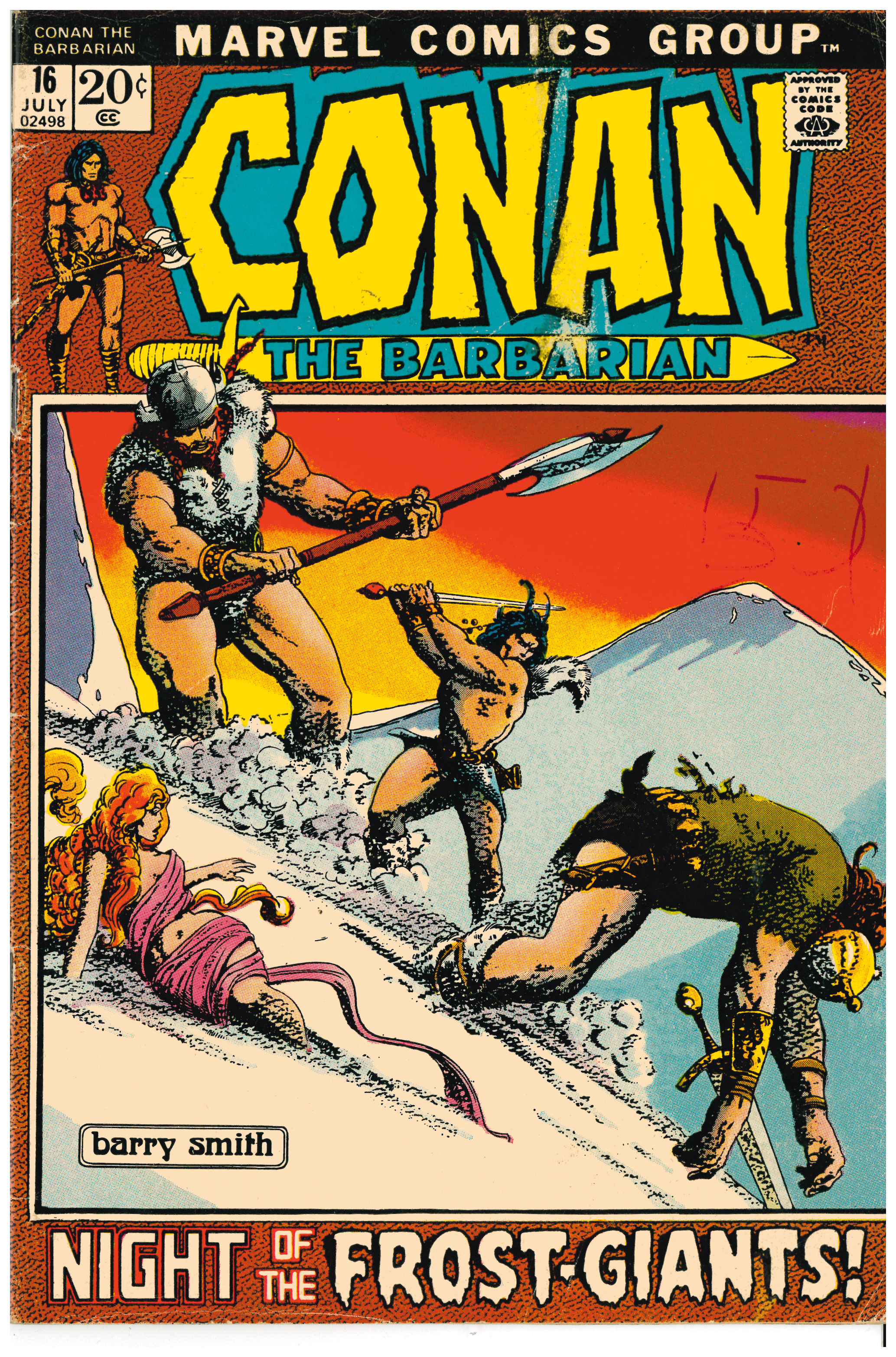 Conan the Barbarian #16