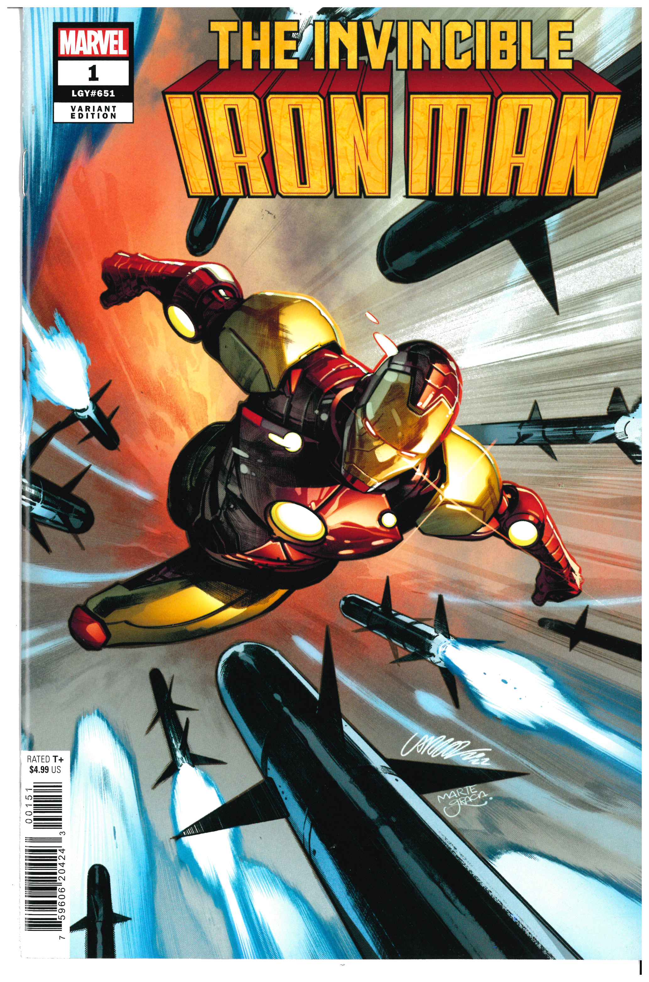 Invincible Iron Man #1