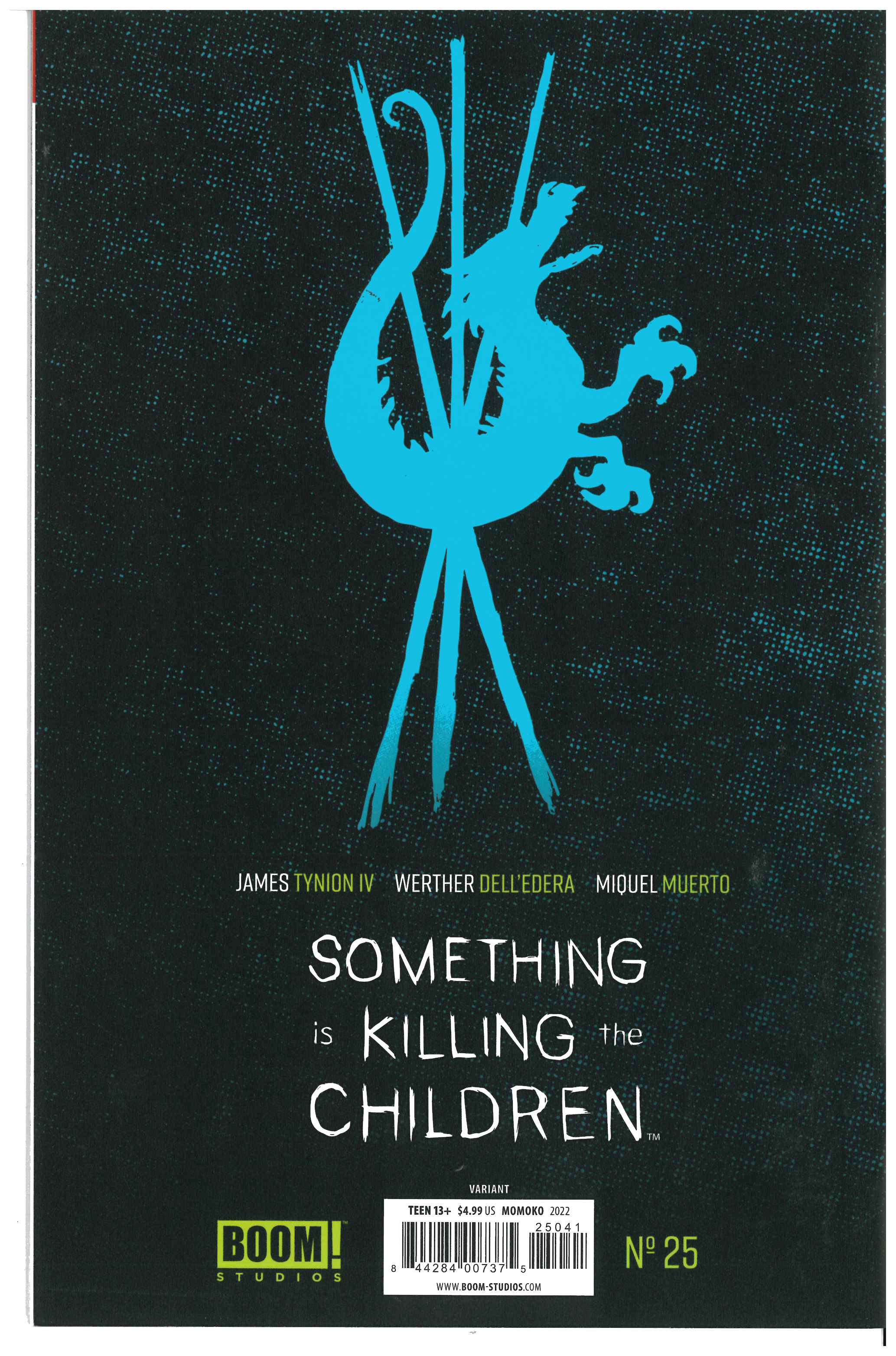 Something is Killing the Children #25 backside