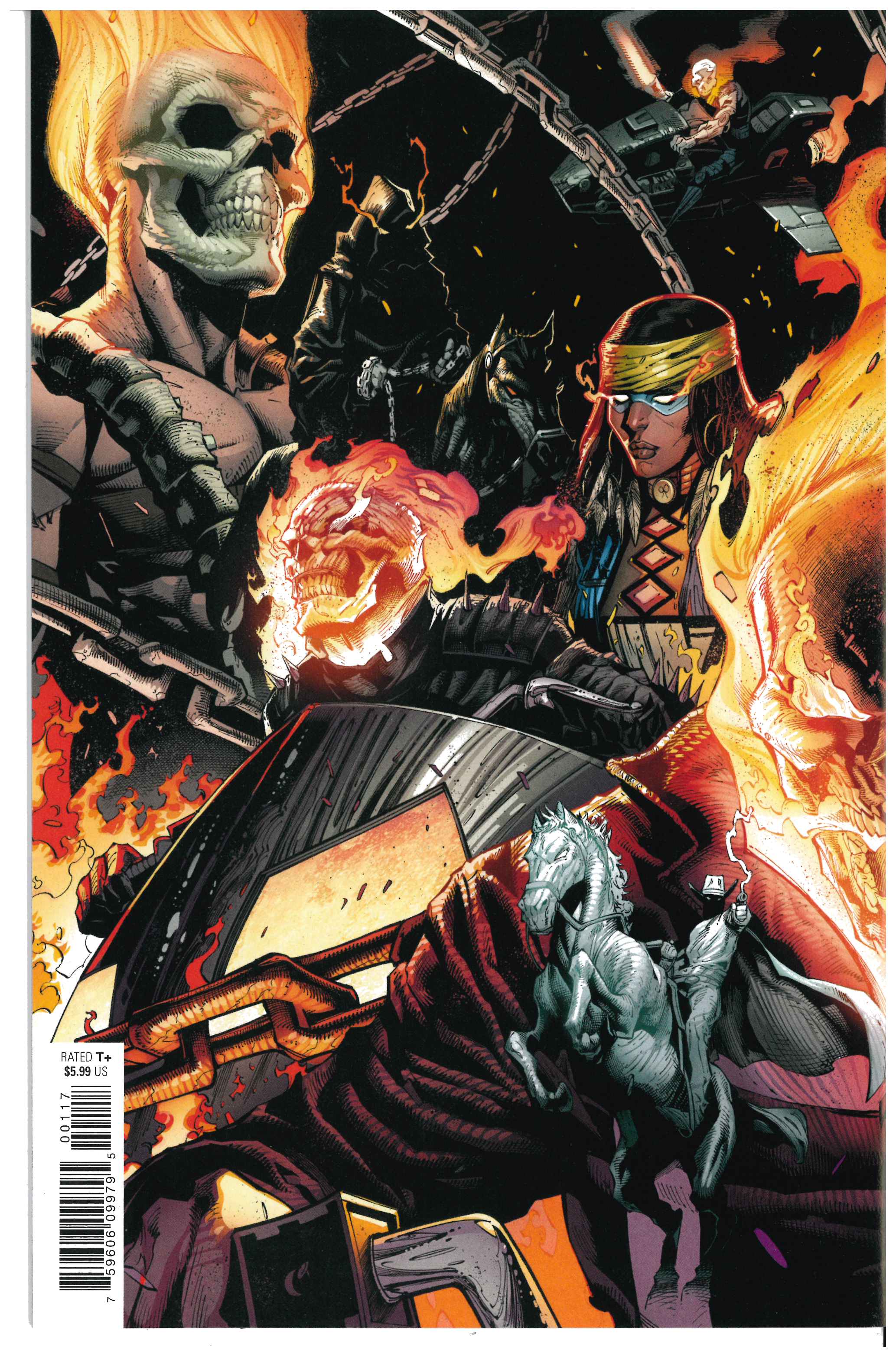 Ghost Rider #1 backside