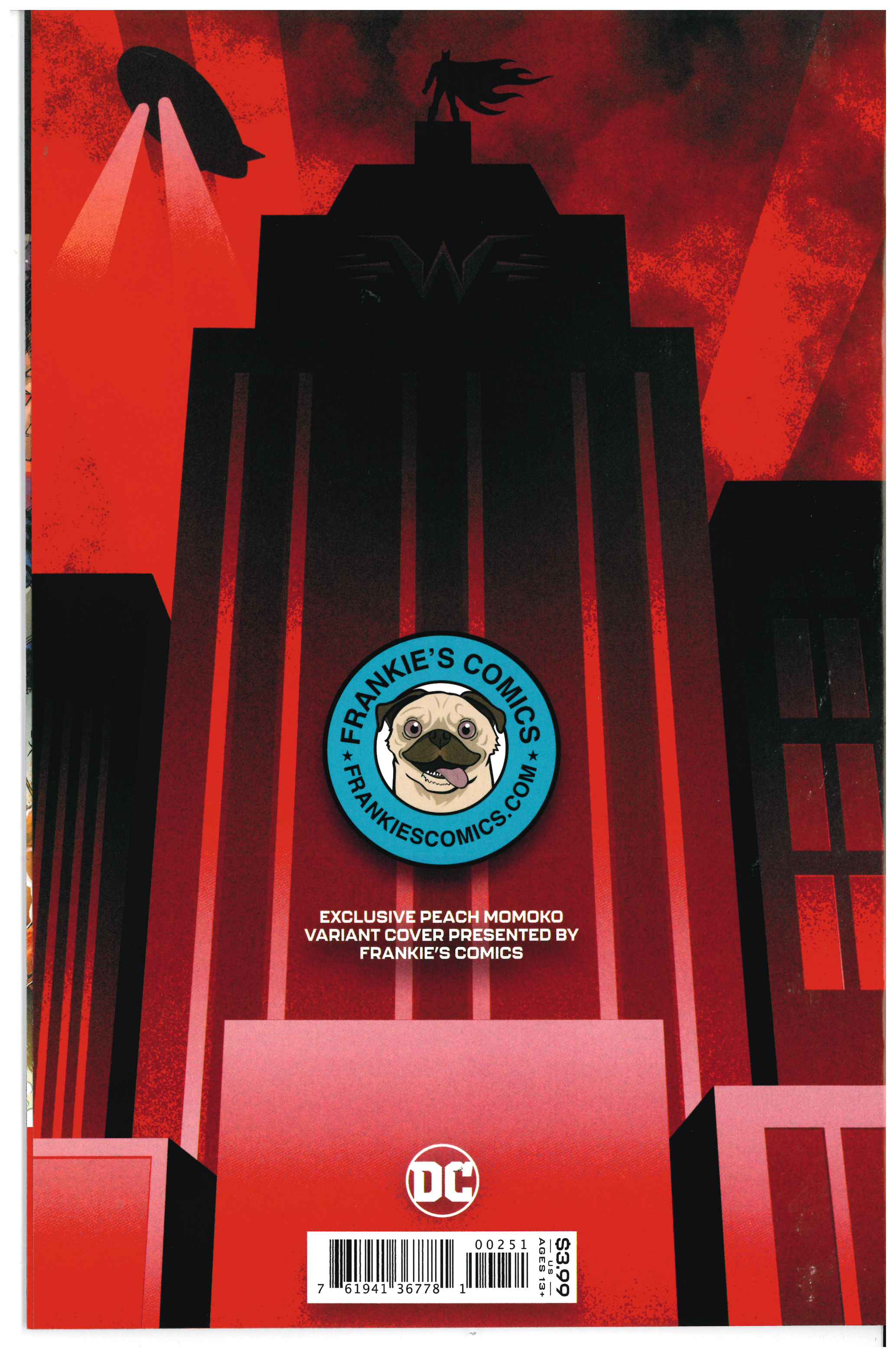 Batman: The Adventures Continue #2 backside