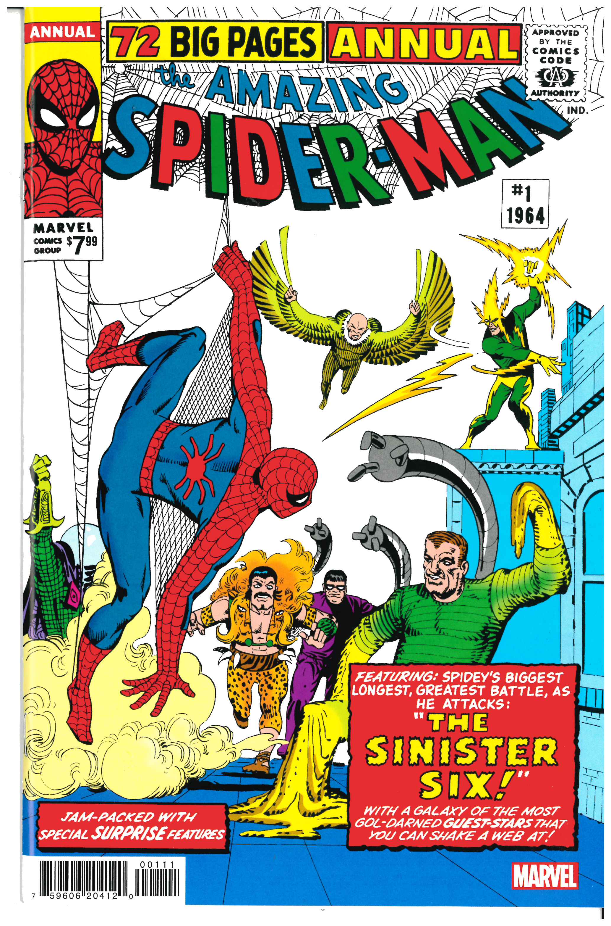 Amazing Spider-Man Annual #1 Facsimile Edition