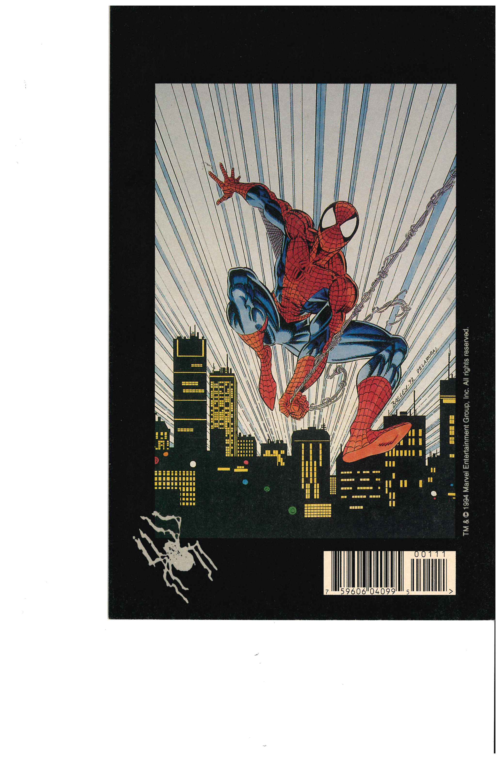 Amazing Spider-Man: Ashcan Edition #1 backside