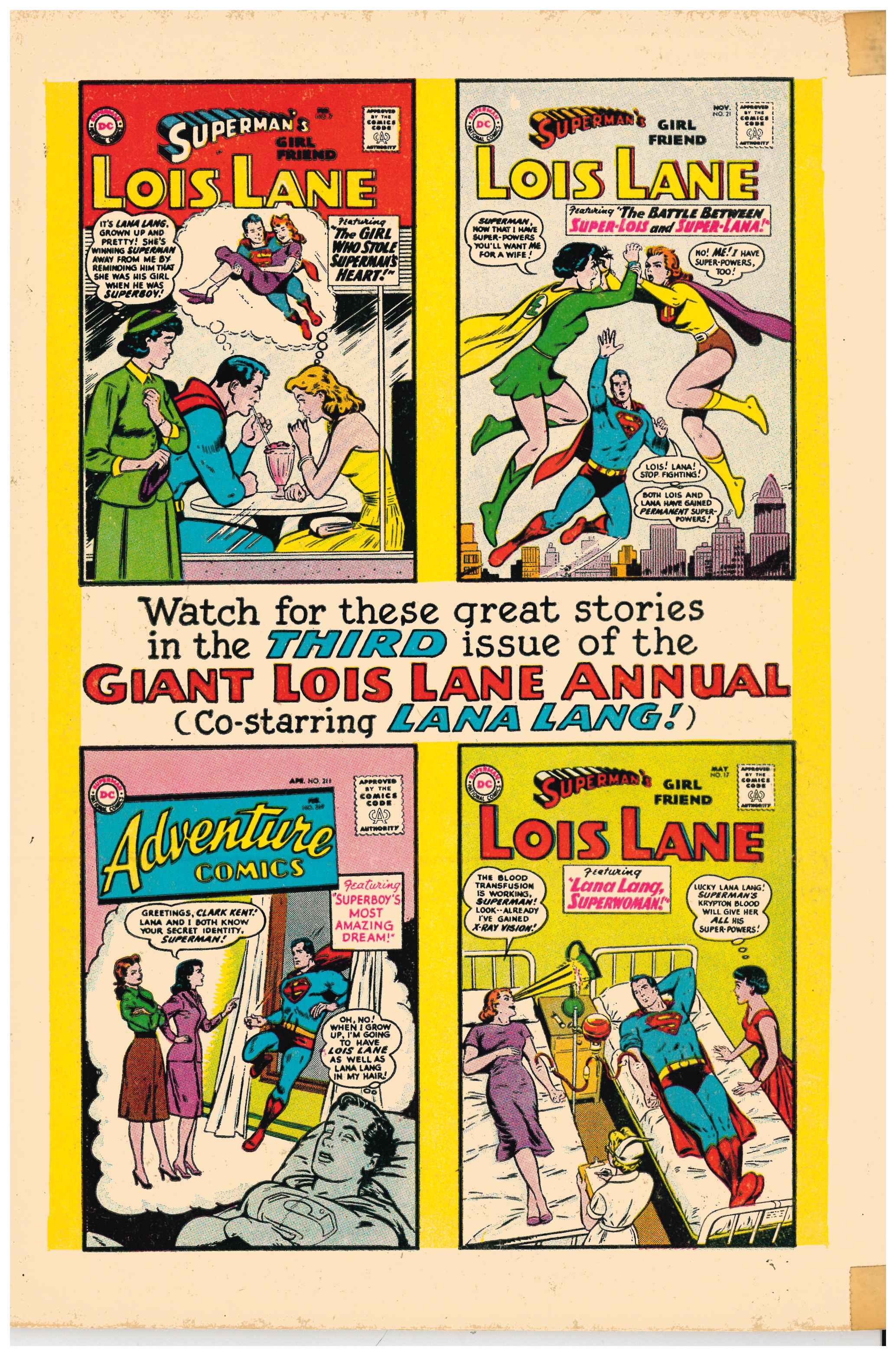 80-Page Giant Superman Annual #1 backside