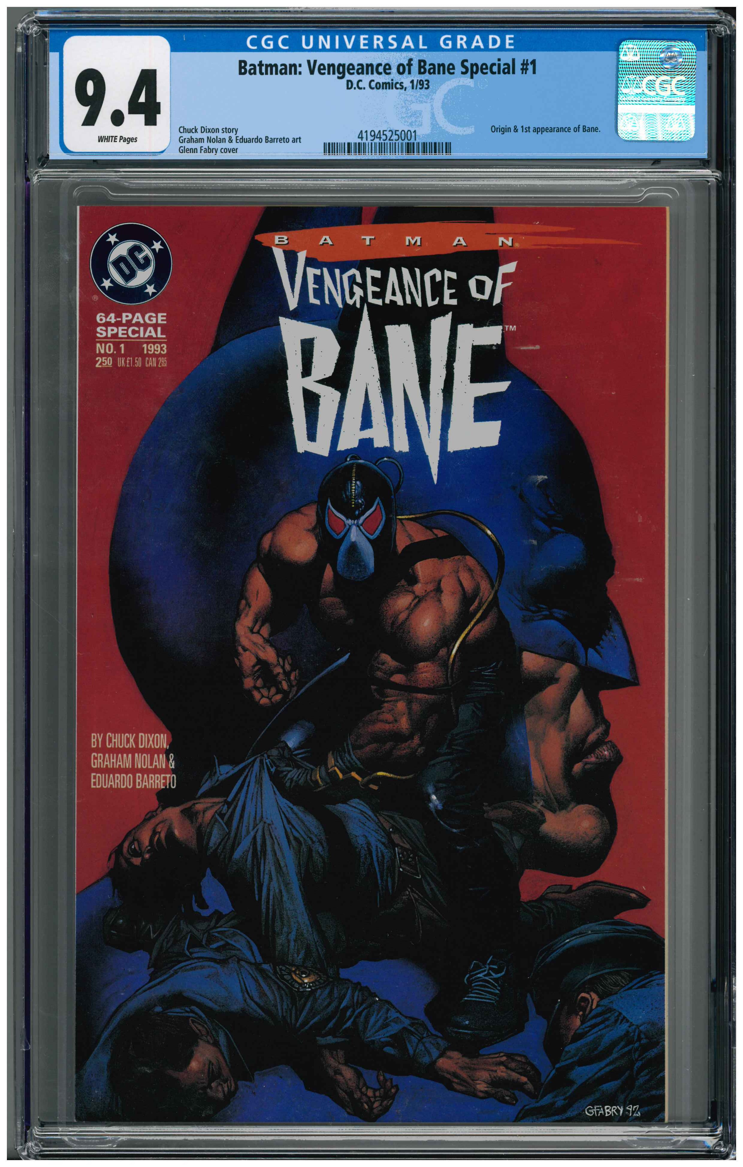 Batman: Vengeance of Bane Special #1