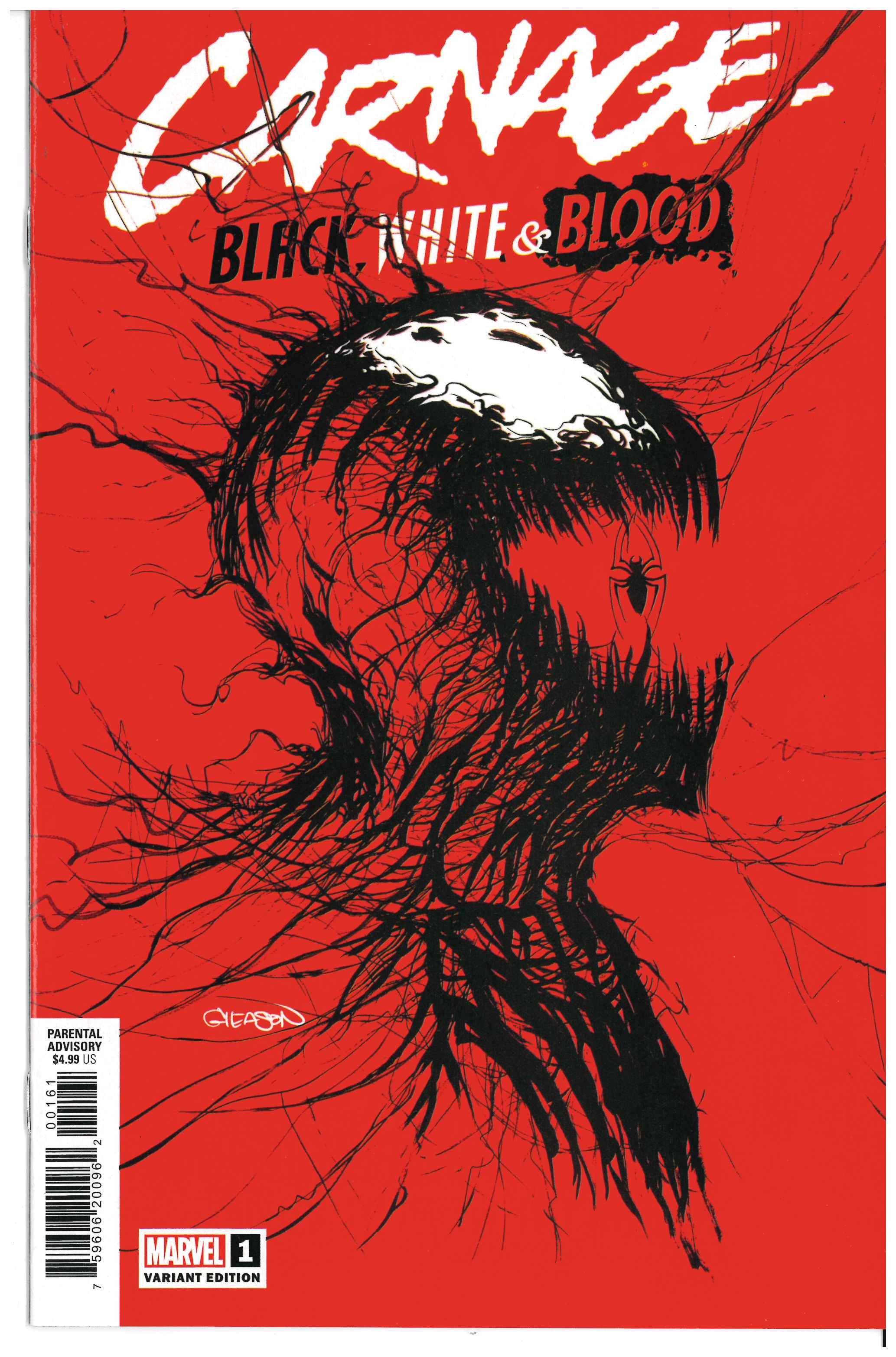 Carnage: Black, White & Blood #1