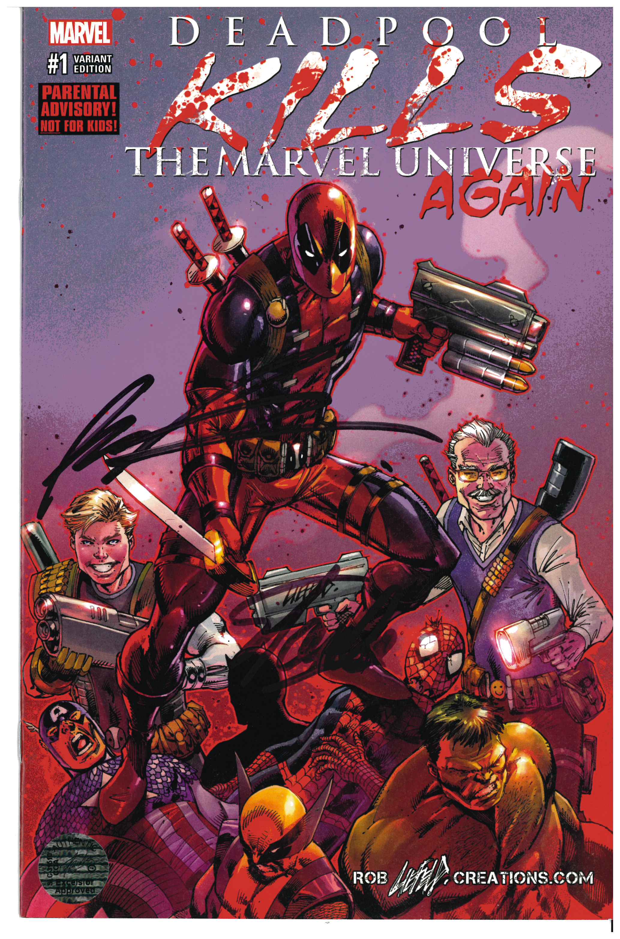 Deadpool Kills the online Marvel universe #1