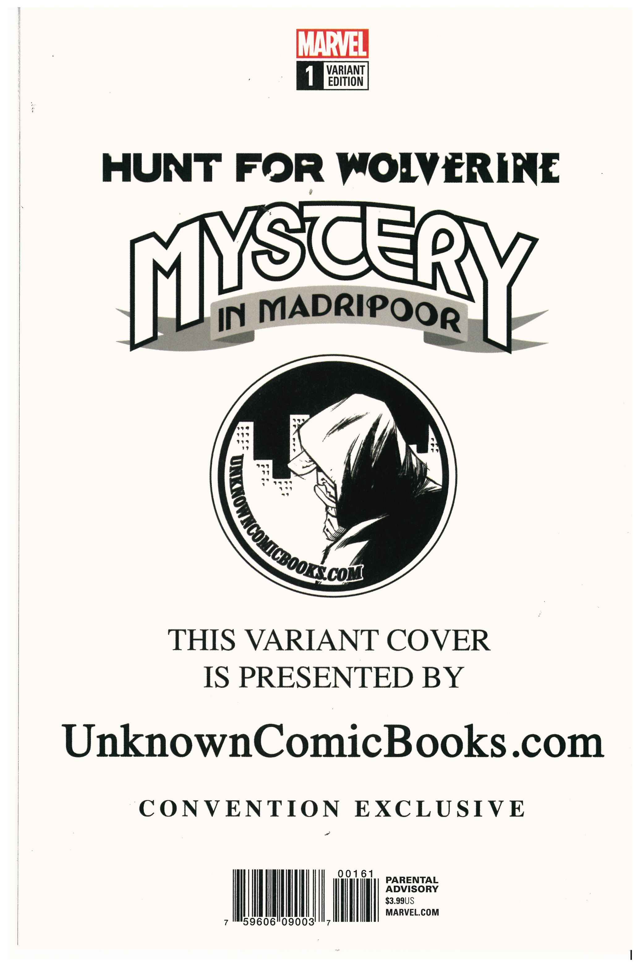Hunt For Wolverine: Mystery in Madripoor #1 backside