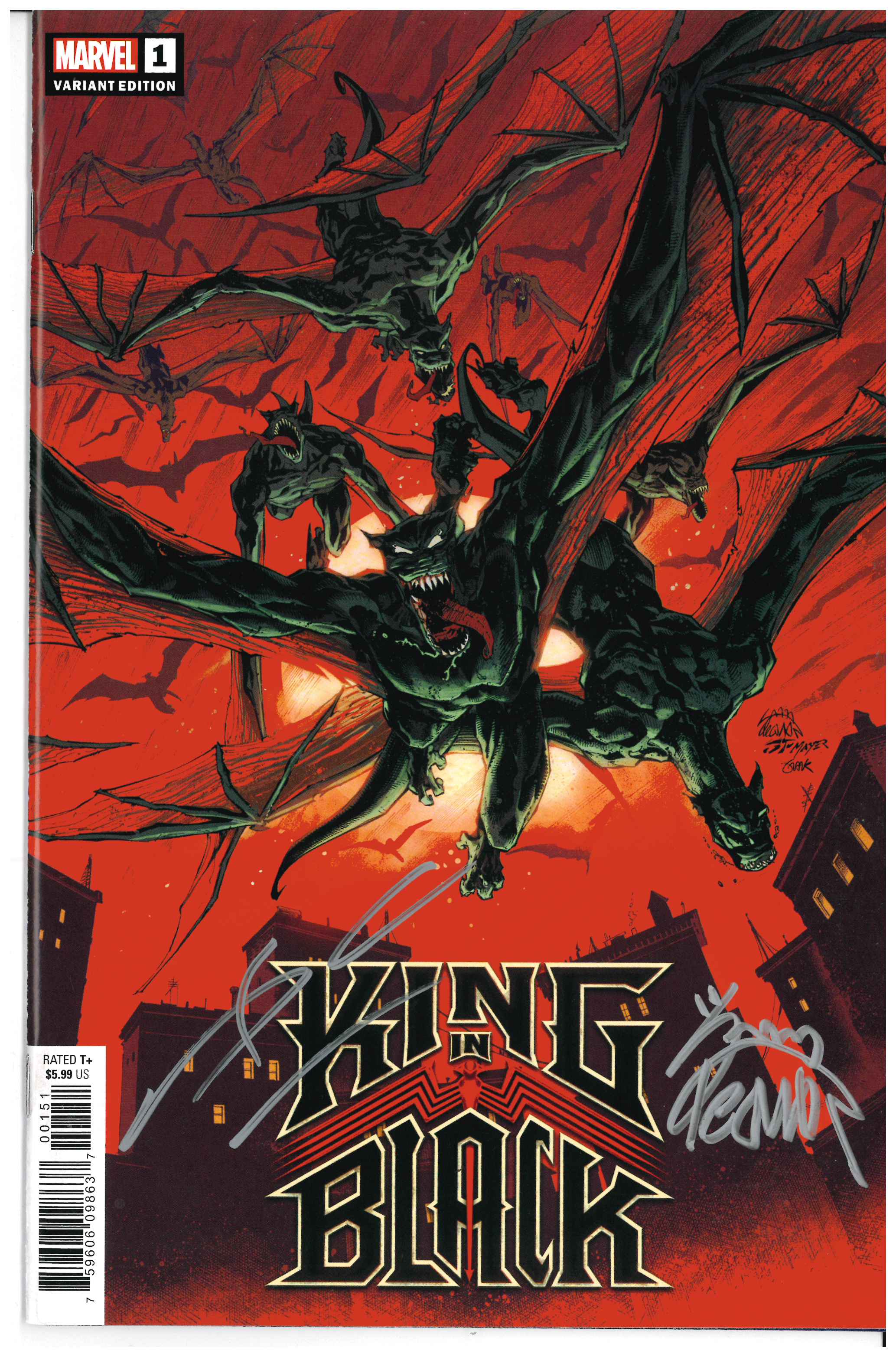 King in Black #1 | Signed by Donny Cates & Ryan Stegman