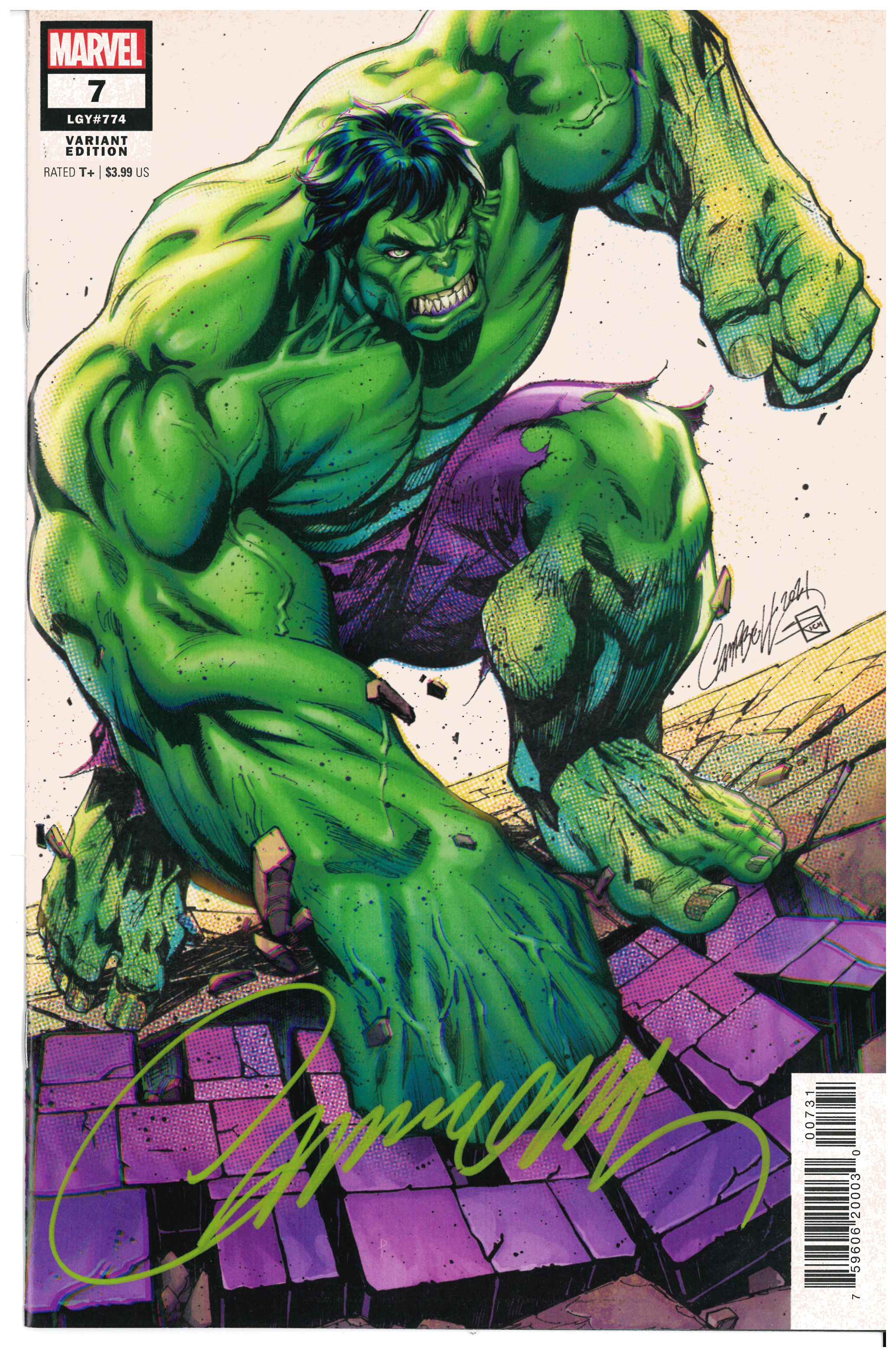 Thor #7 | Signed by J. Scott Campbell