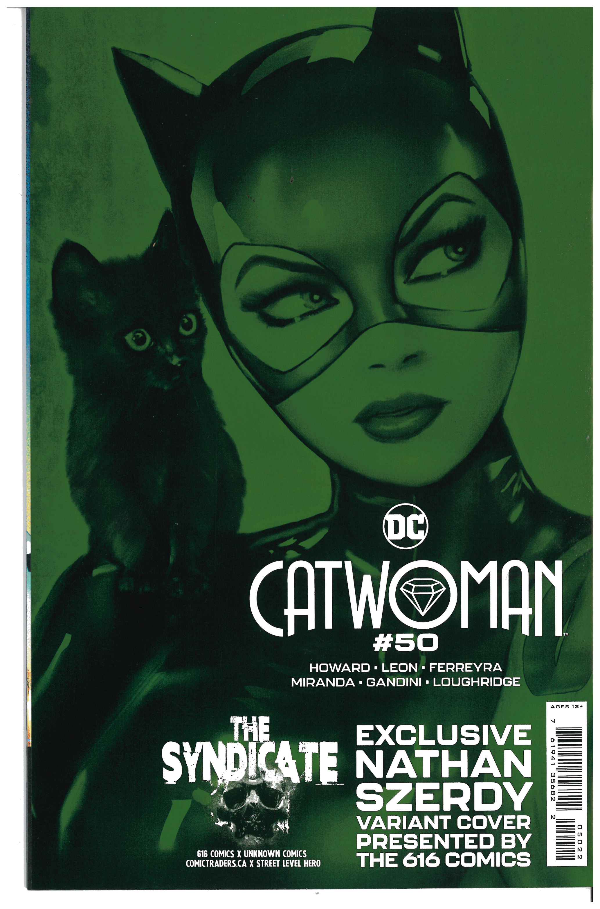 Catwoman #50 backside