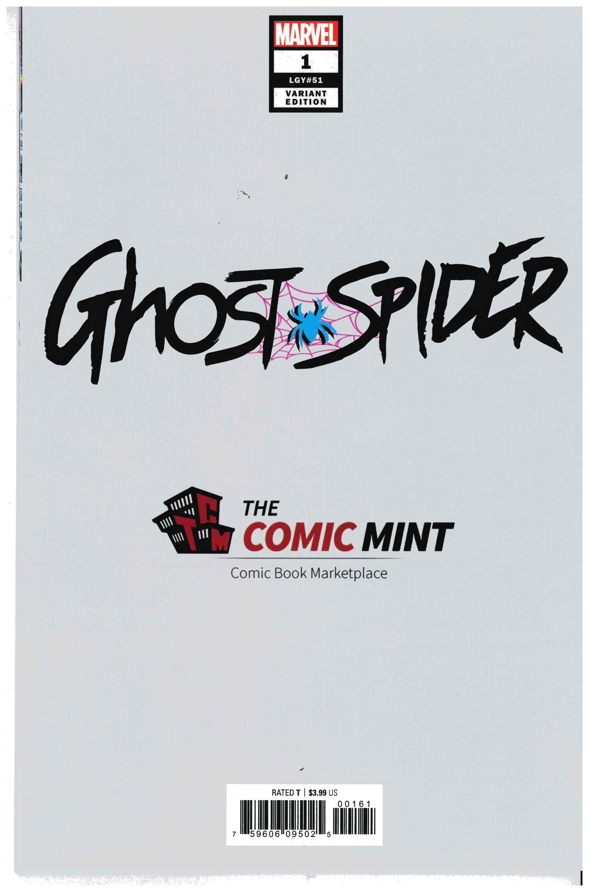 Ghost-Spider #1 backside